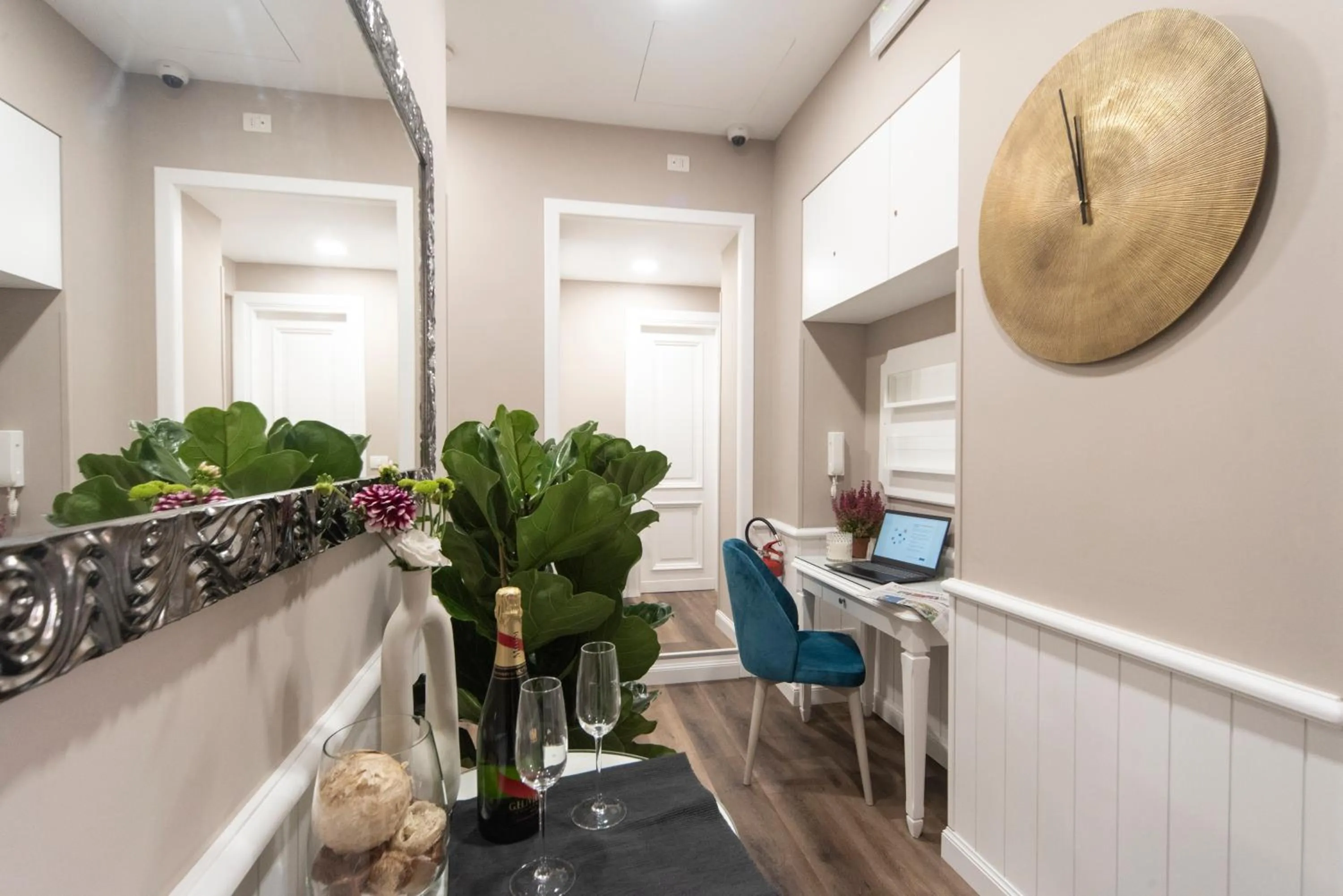 Lobby or reception in Sacconi Palace Suite Roma