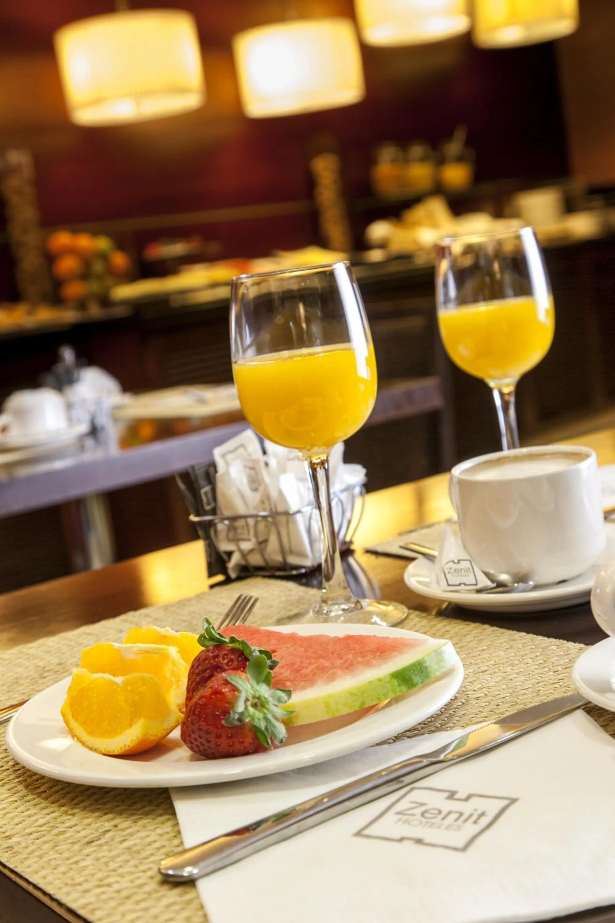 Breakfast in Zenit Murcia