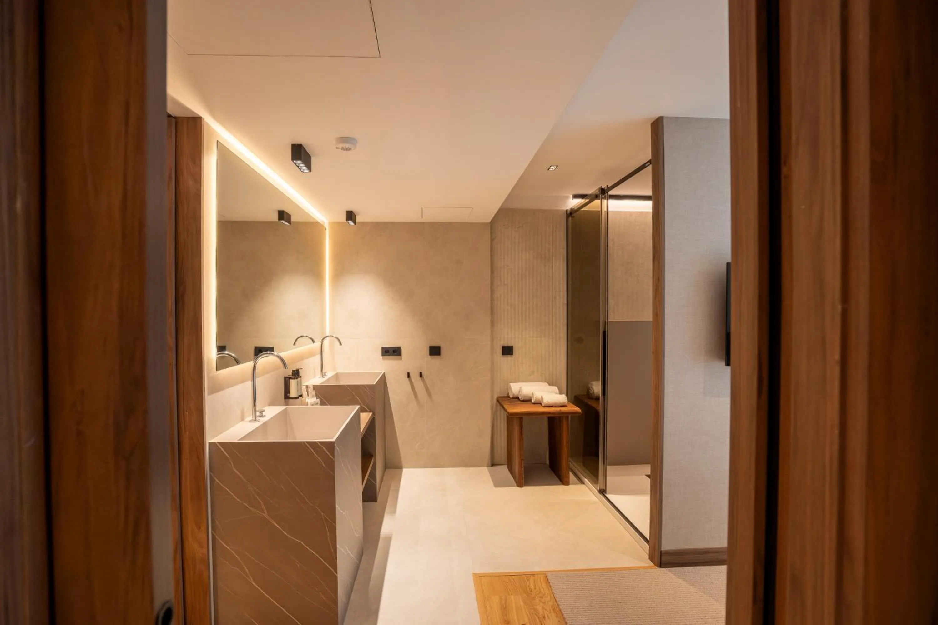 Bathroom, Bed in Zenit Borrell