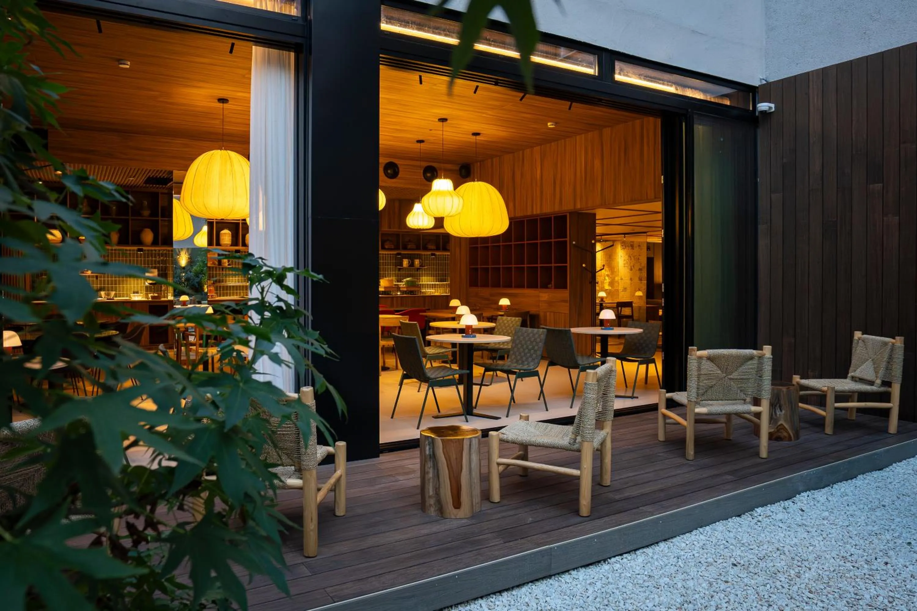 Patio in Zenit Borrell