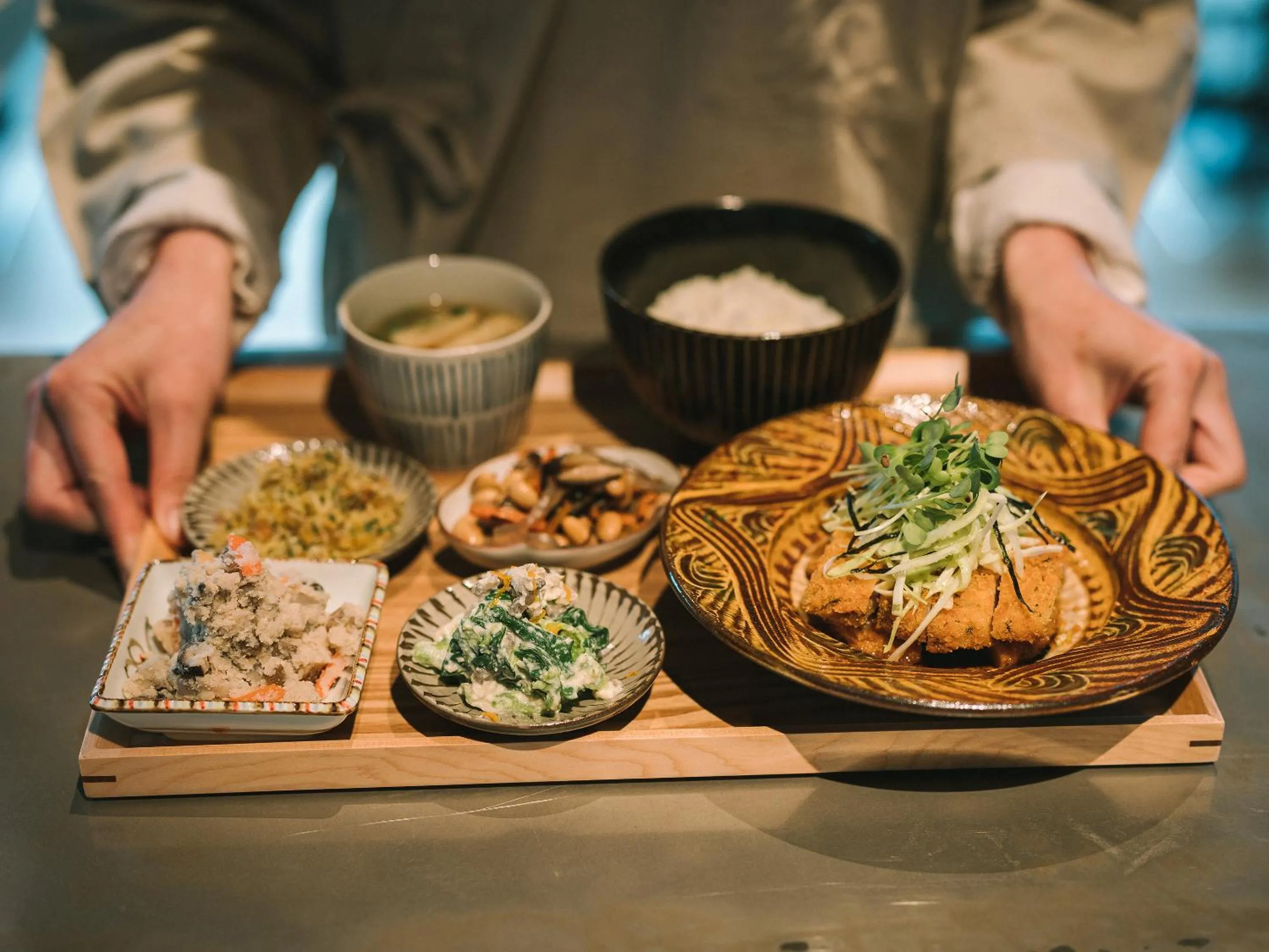Food close-up in SNOW PEAK FIELD SUITE SPA HEADQUARTERS