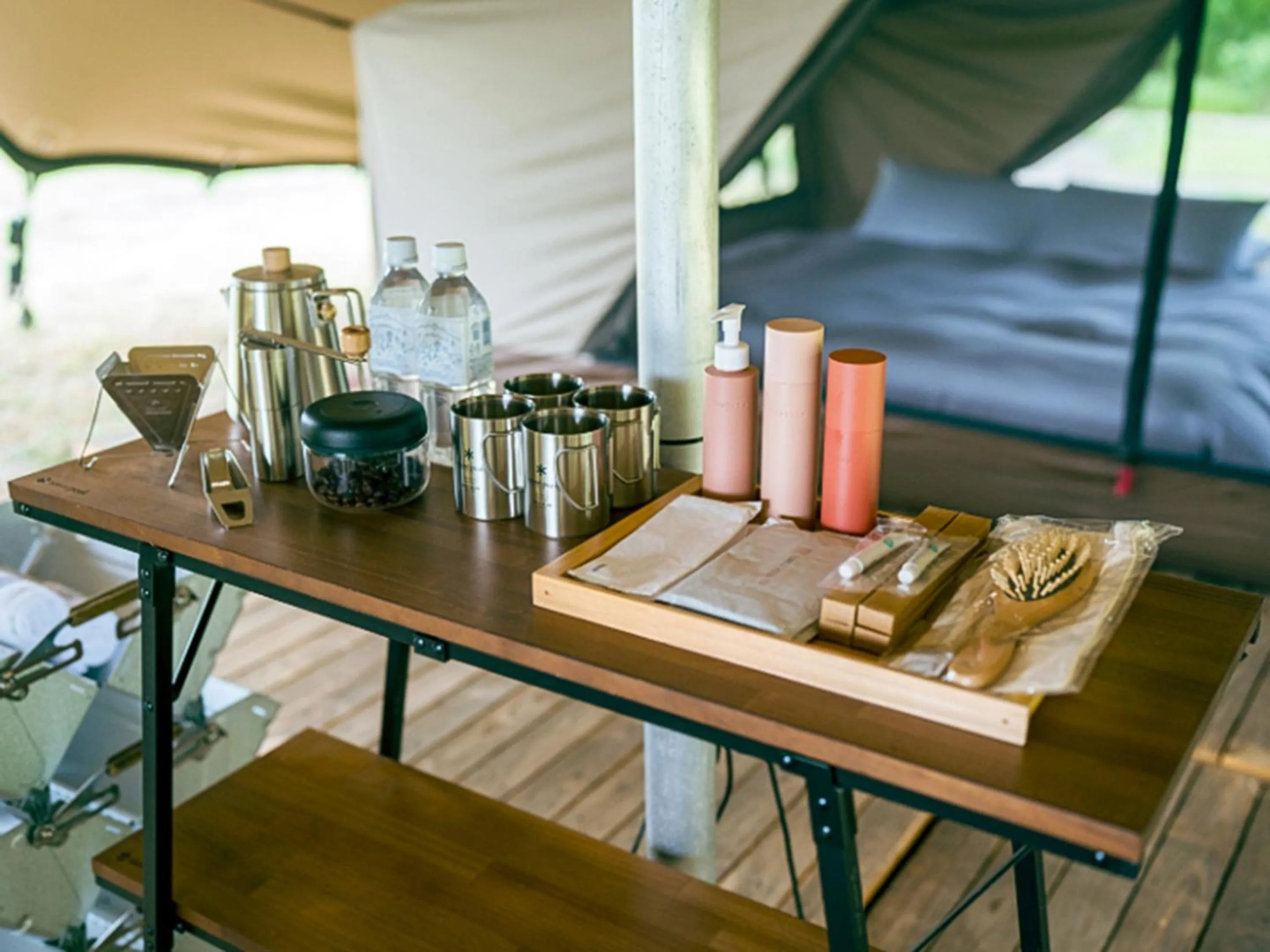 Area and facilities in SNOW PEAK FIELD SUITE SPA HEADQUARTERS