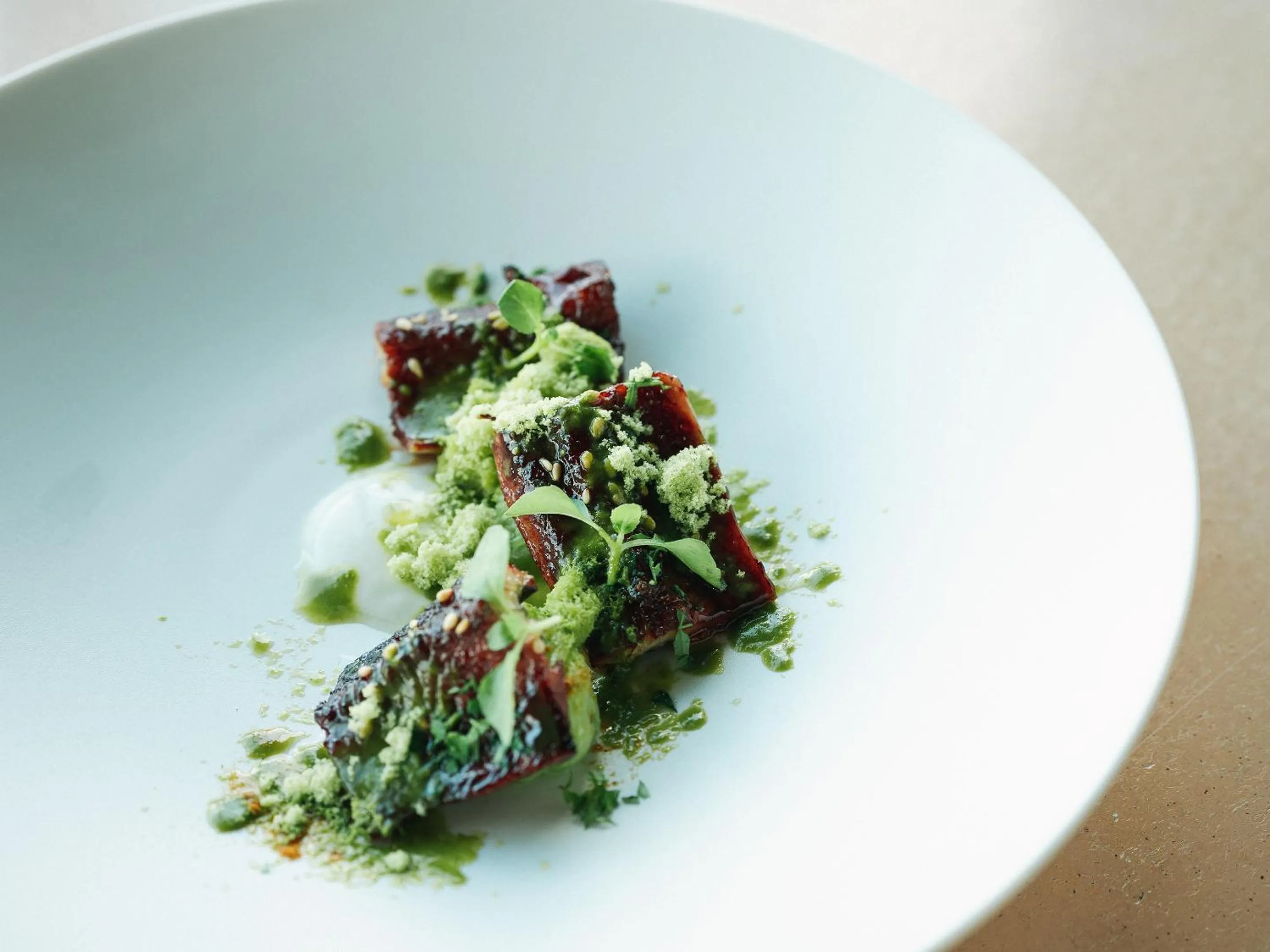 Food close-up in SNOW PEAK FIELD SUITE SPA HEADQUARTERS