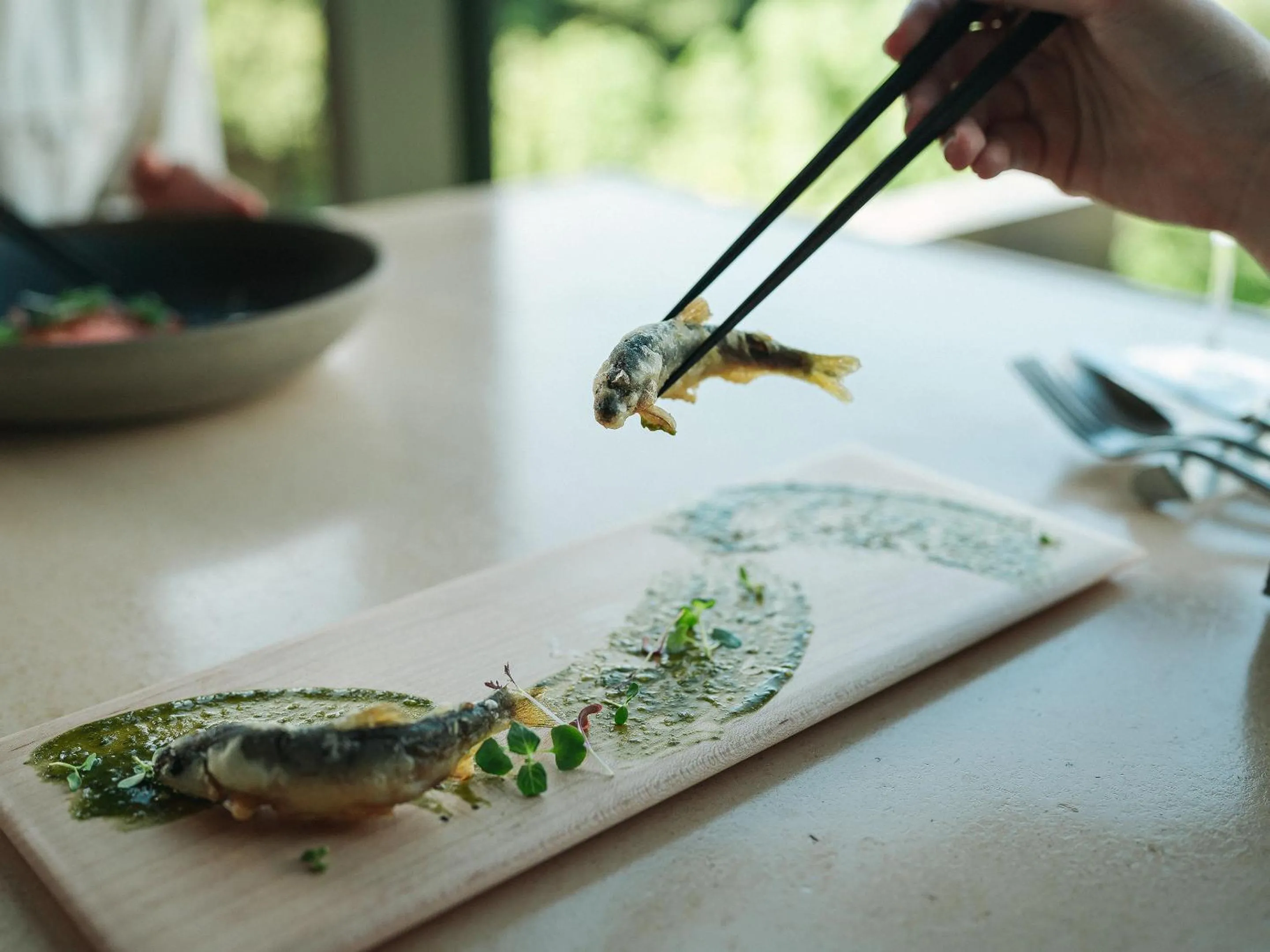 Food close-up in SNOW PEAK FIELD SUITE SPA HEADQUARTERS