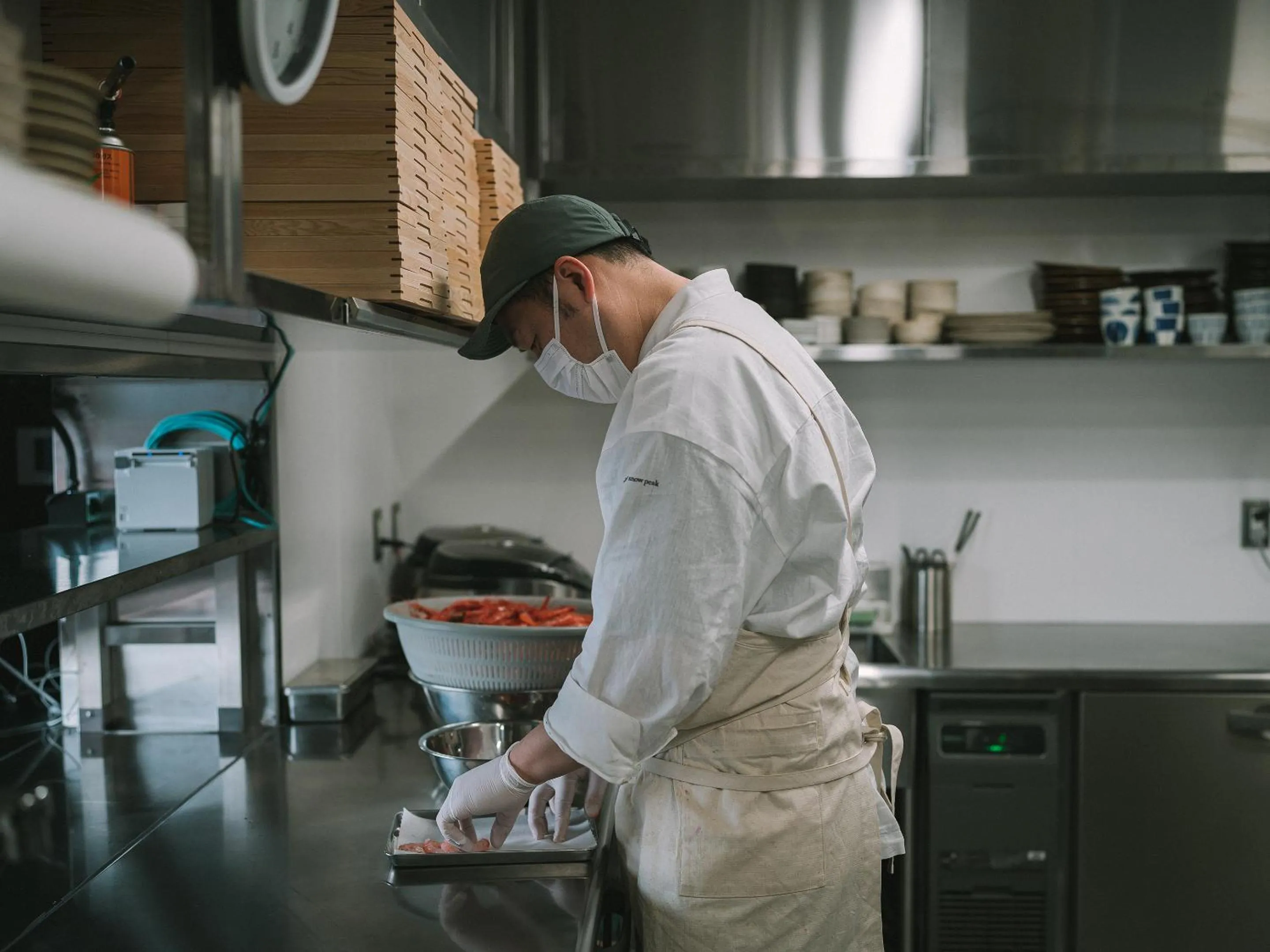 Restaurant/places to eat in SNOW PEAK FIELD SUITE SPA HEADQUARTERS