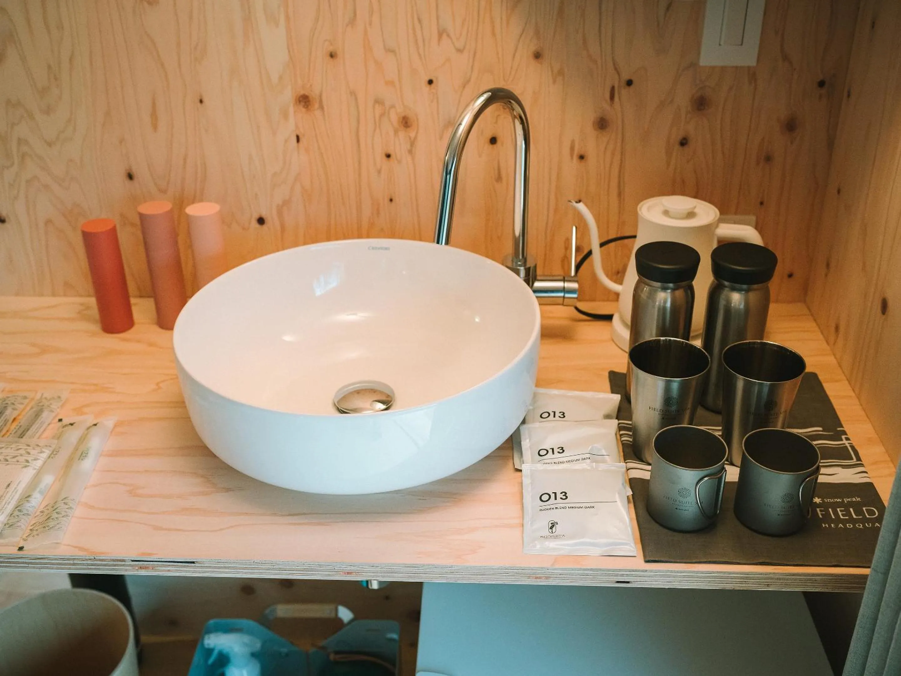 Photo of the whole room in SNOW PEAK FIELD SUITE SPA HEADQUARTERS