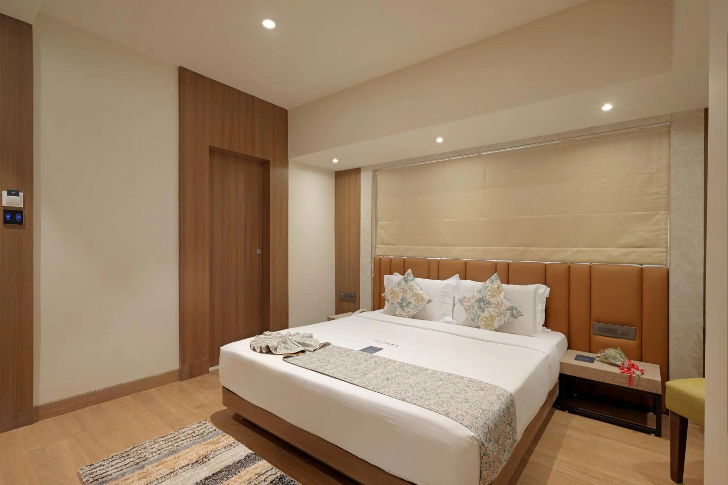 Bed in Planet Boutique Hotel