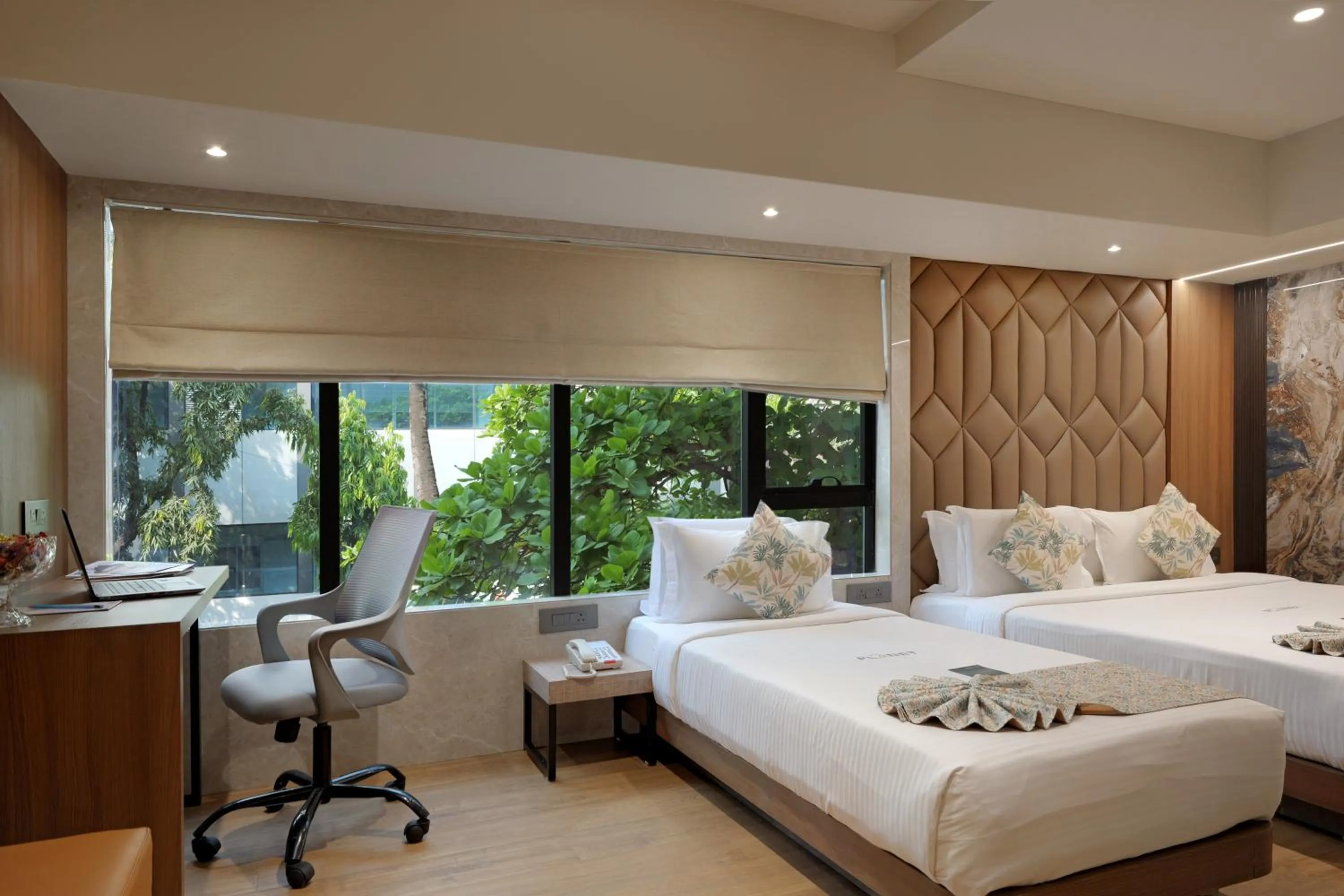 Bed in Planet Boutique Hotel