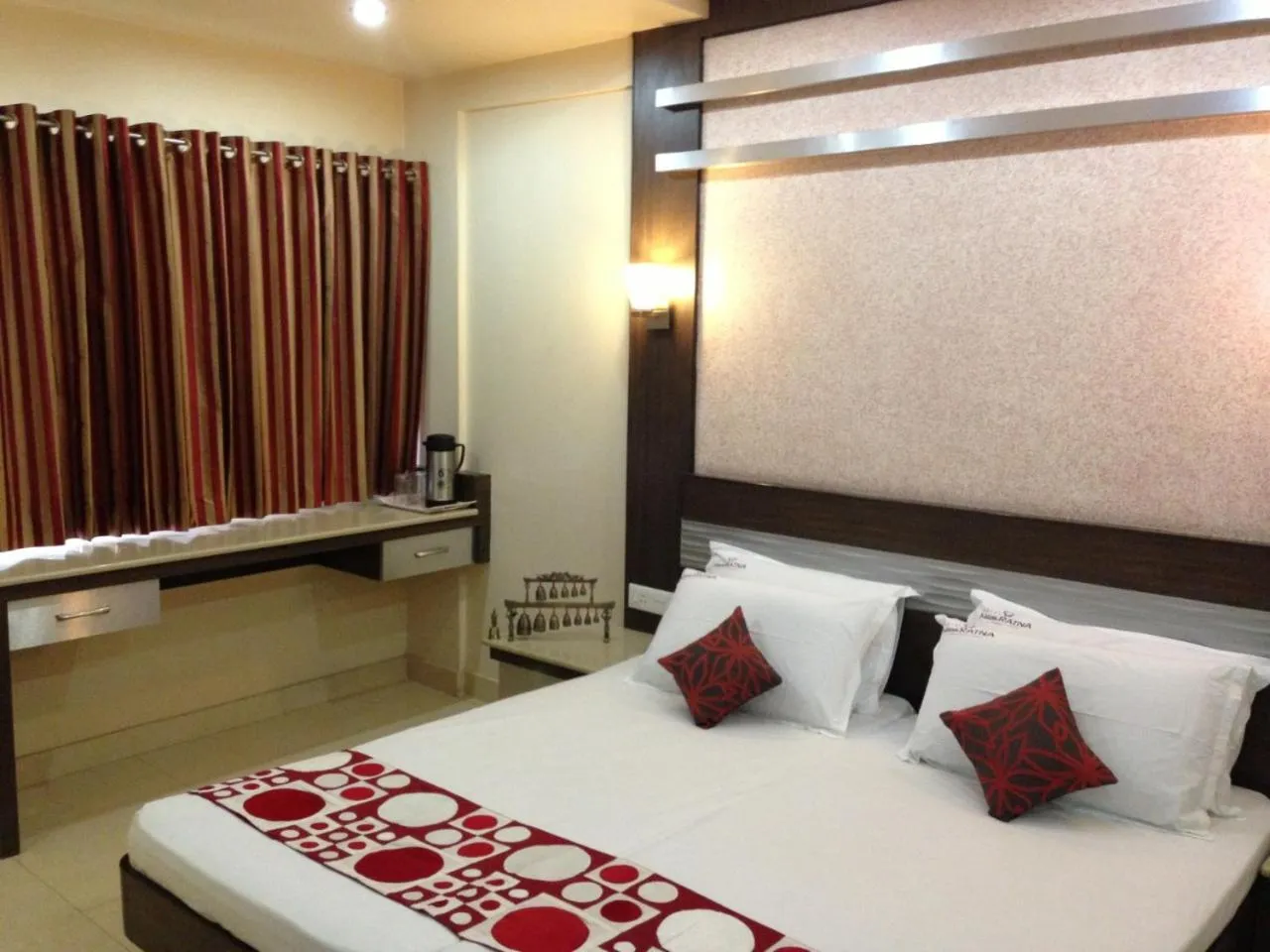 Bedroom, Bed in NavaRATNA Delight