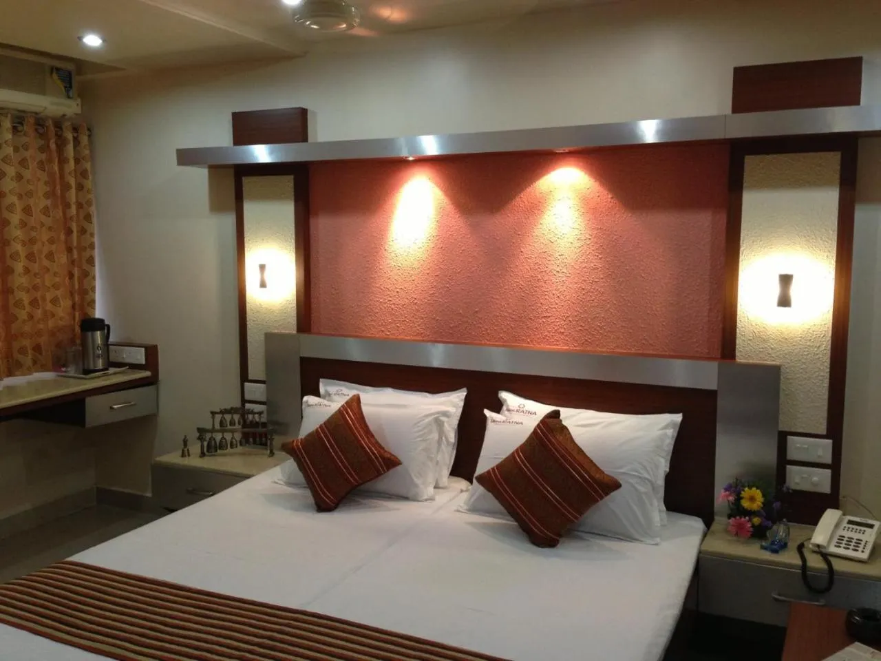 Bedroom, Bed in NavaRATNA Delight