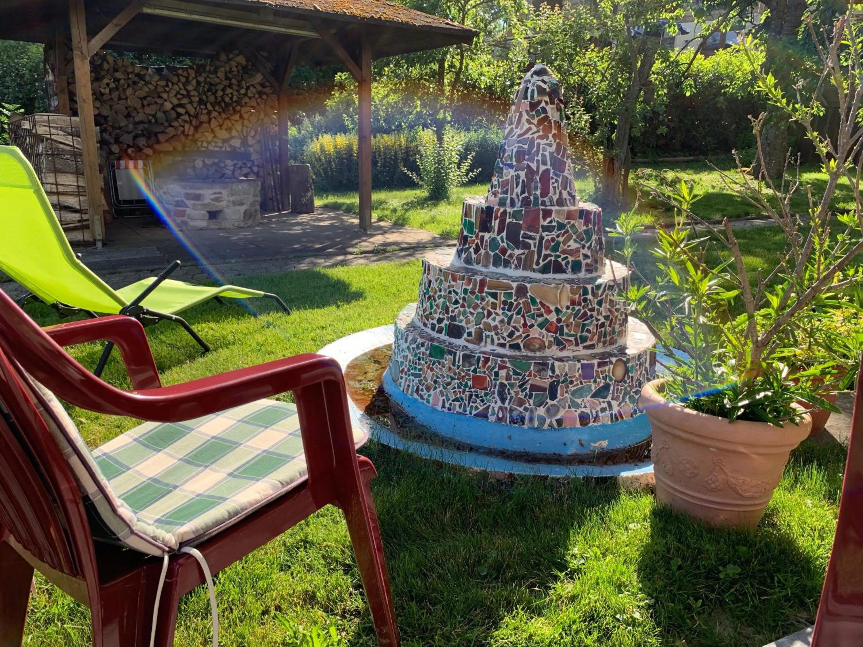 Garden in Gasthof Zuck