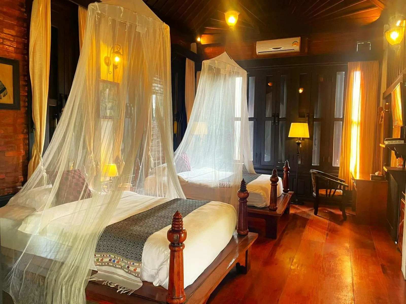 Bedroom in Namkhan View Luangprabang Resort