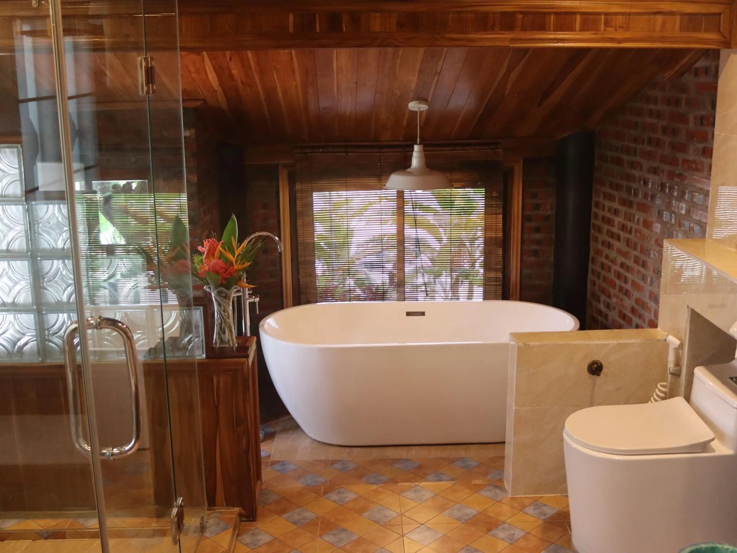 Bathroom in Namkhan View Luangprabang Resort