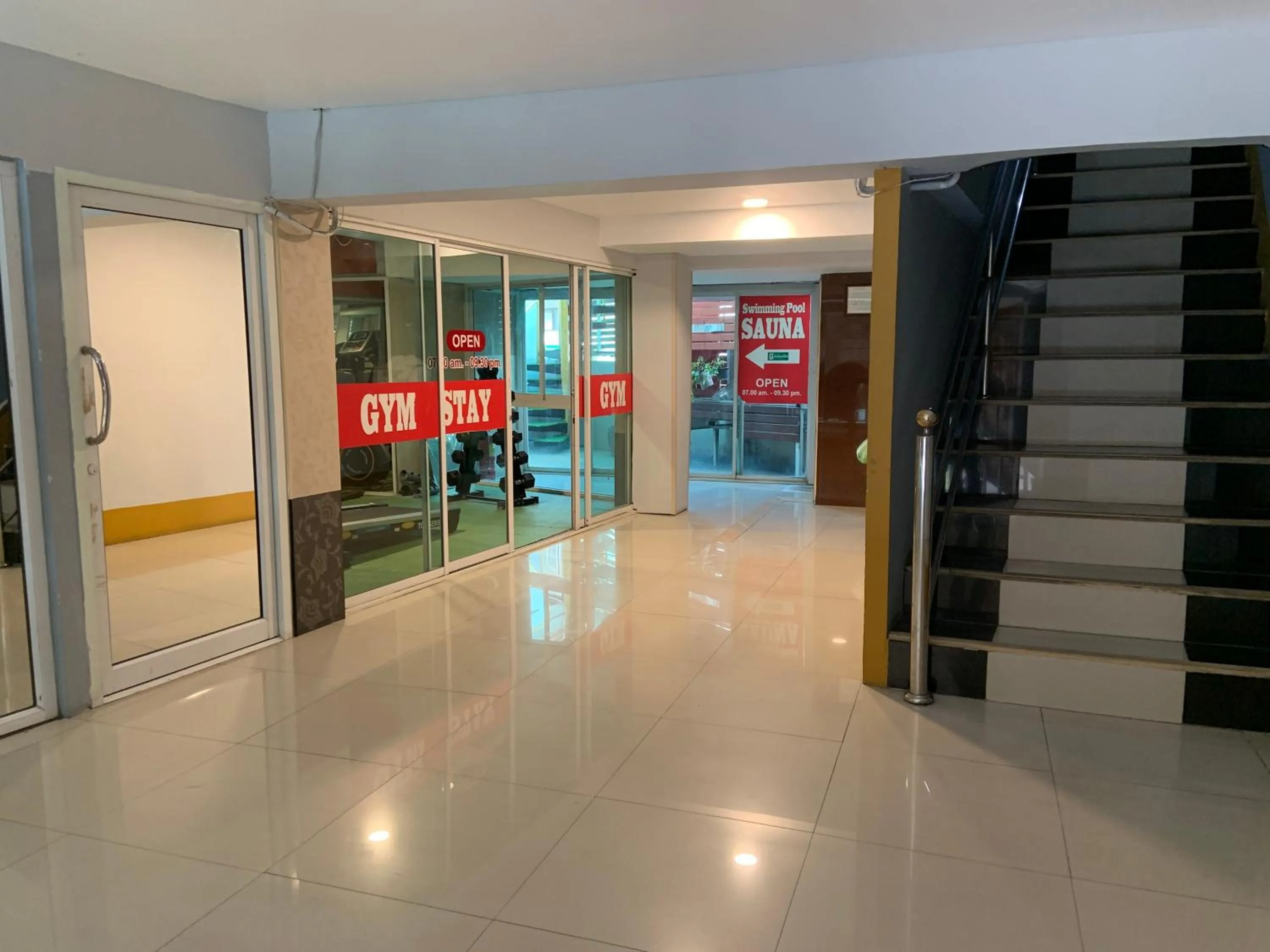 Fitness centre/facilities in The ESSE Hotel Pattaya