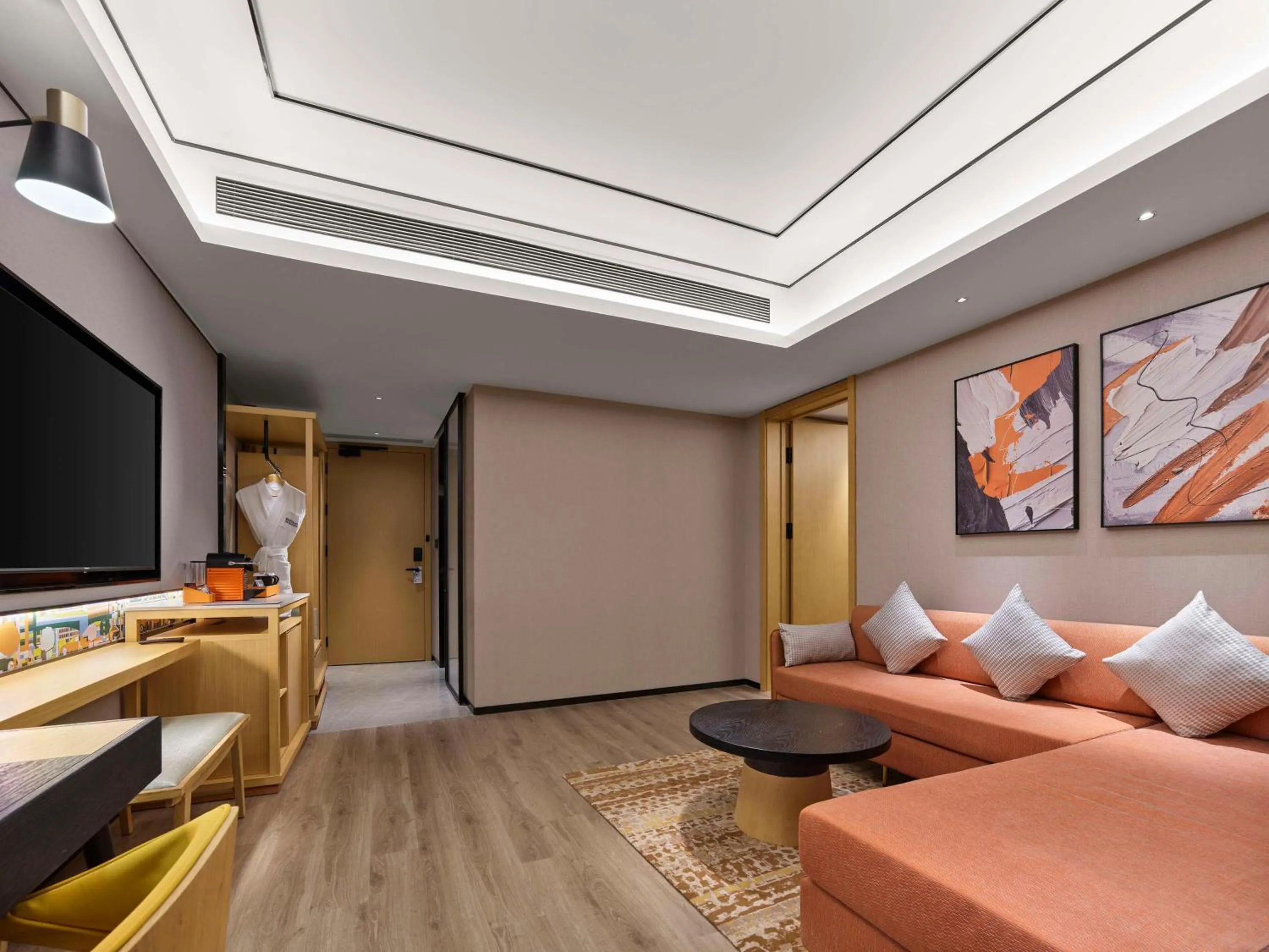 Living room in Hilton Garden Inn Anshan Haicheng