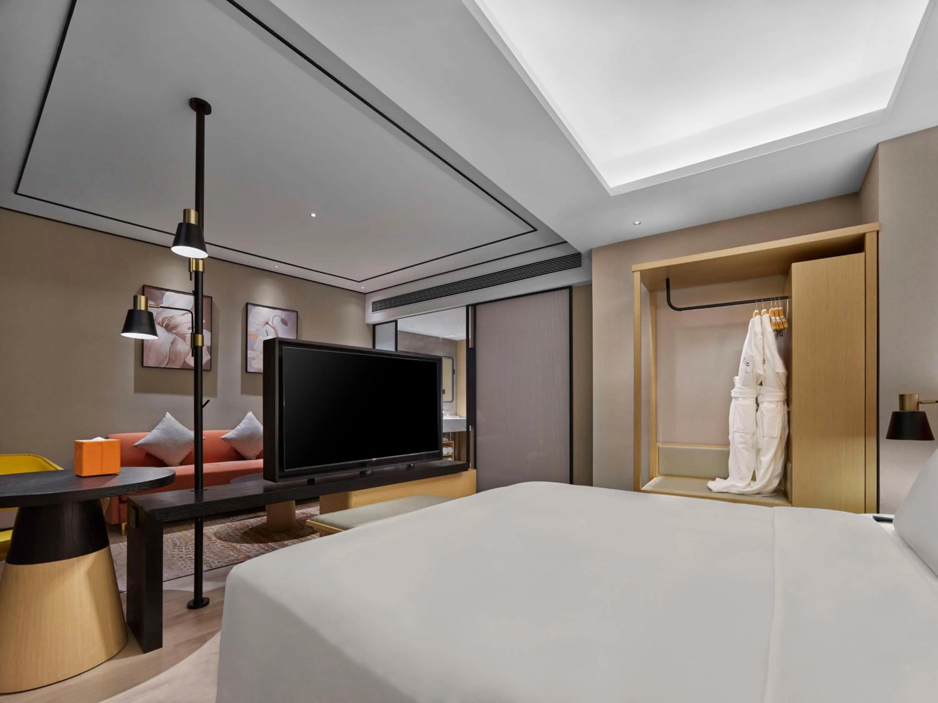Bed in Hilton Garden Inn Anshan Haicheng