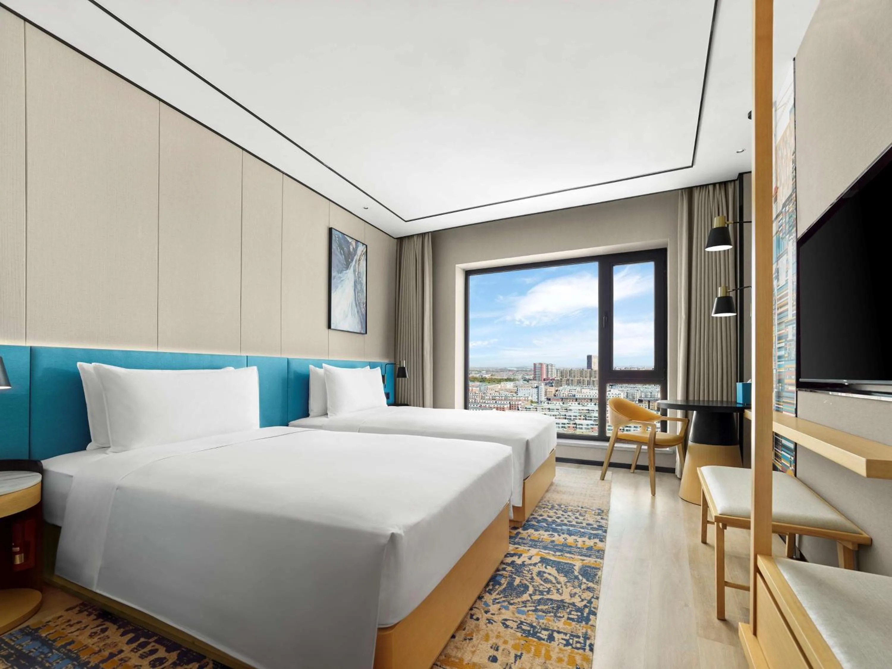 Bed in Hilton Garden Inn Anshan Haicheng