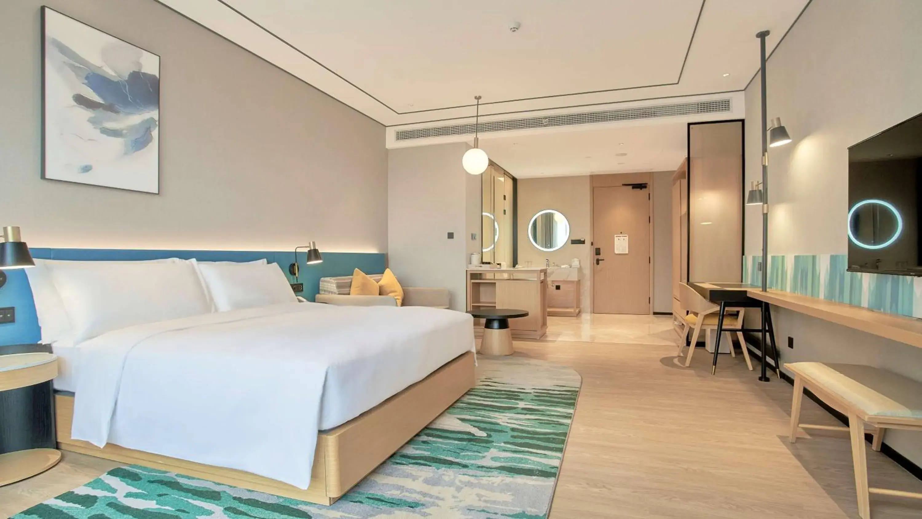 King Guest Room in Hilton Garden Inn Chenzhou Beihu King Guest Room in Hilton Garden Inn Chenzhou Beihu