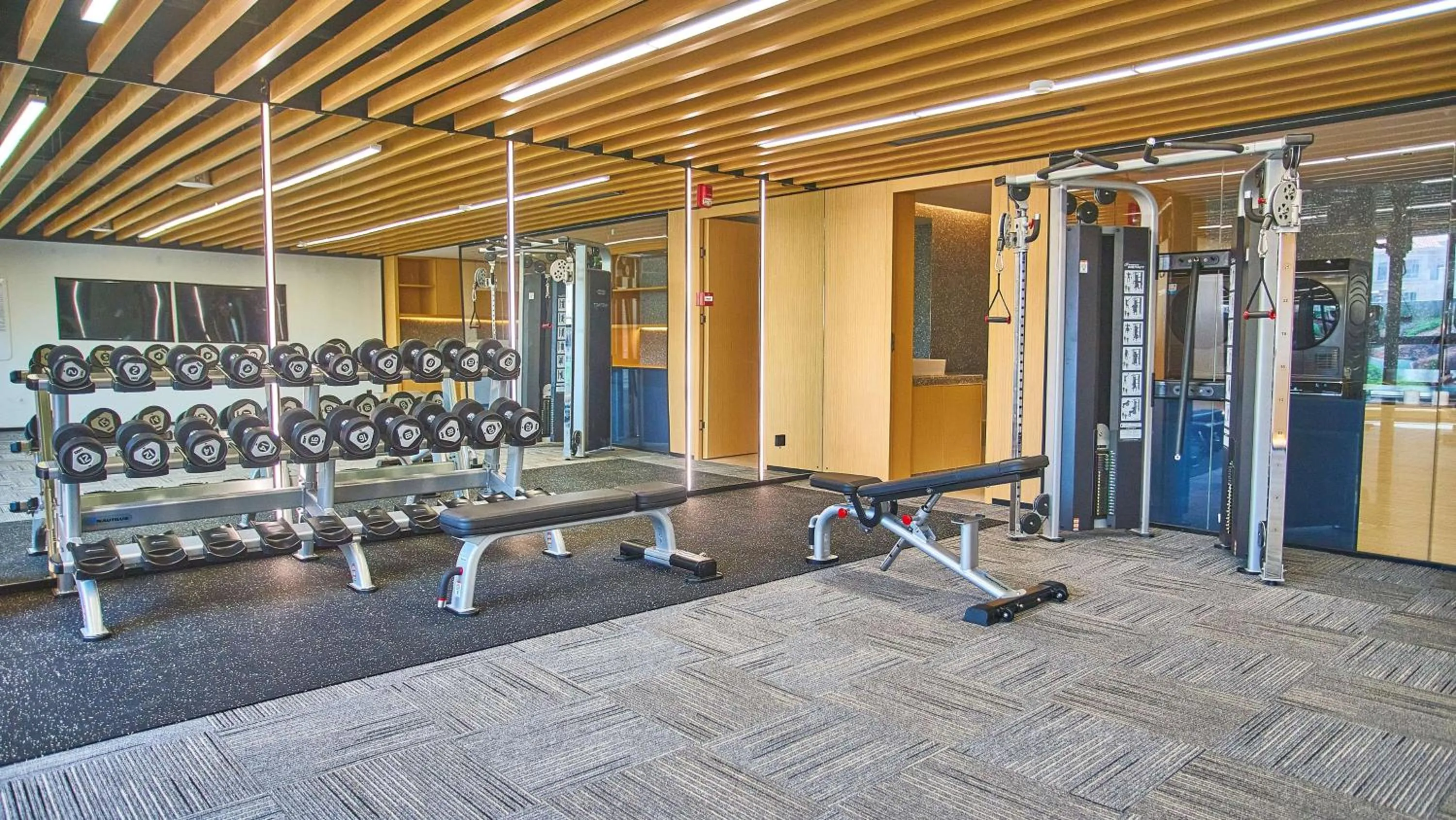 Fitness centre/facilities in Hilton Garden Inn Chenzhou Beihu