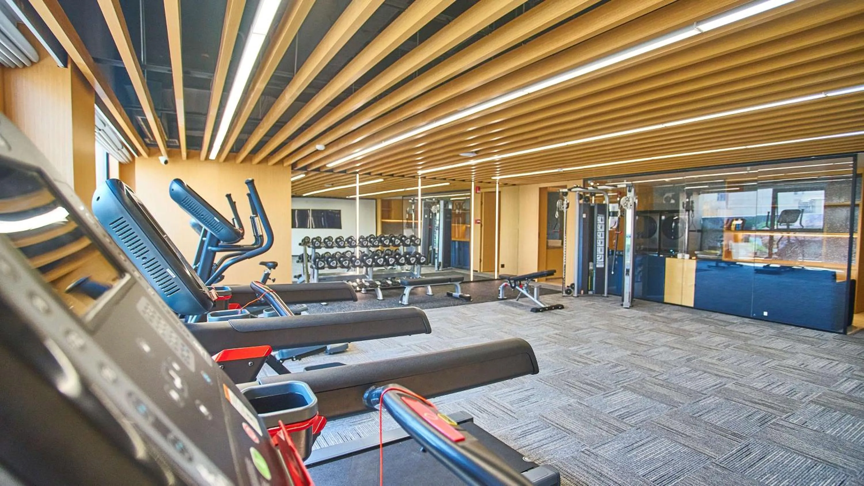 Fitness centre/facilities in Hilton Garden Inn Chenzhou Beihu