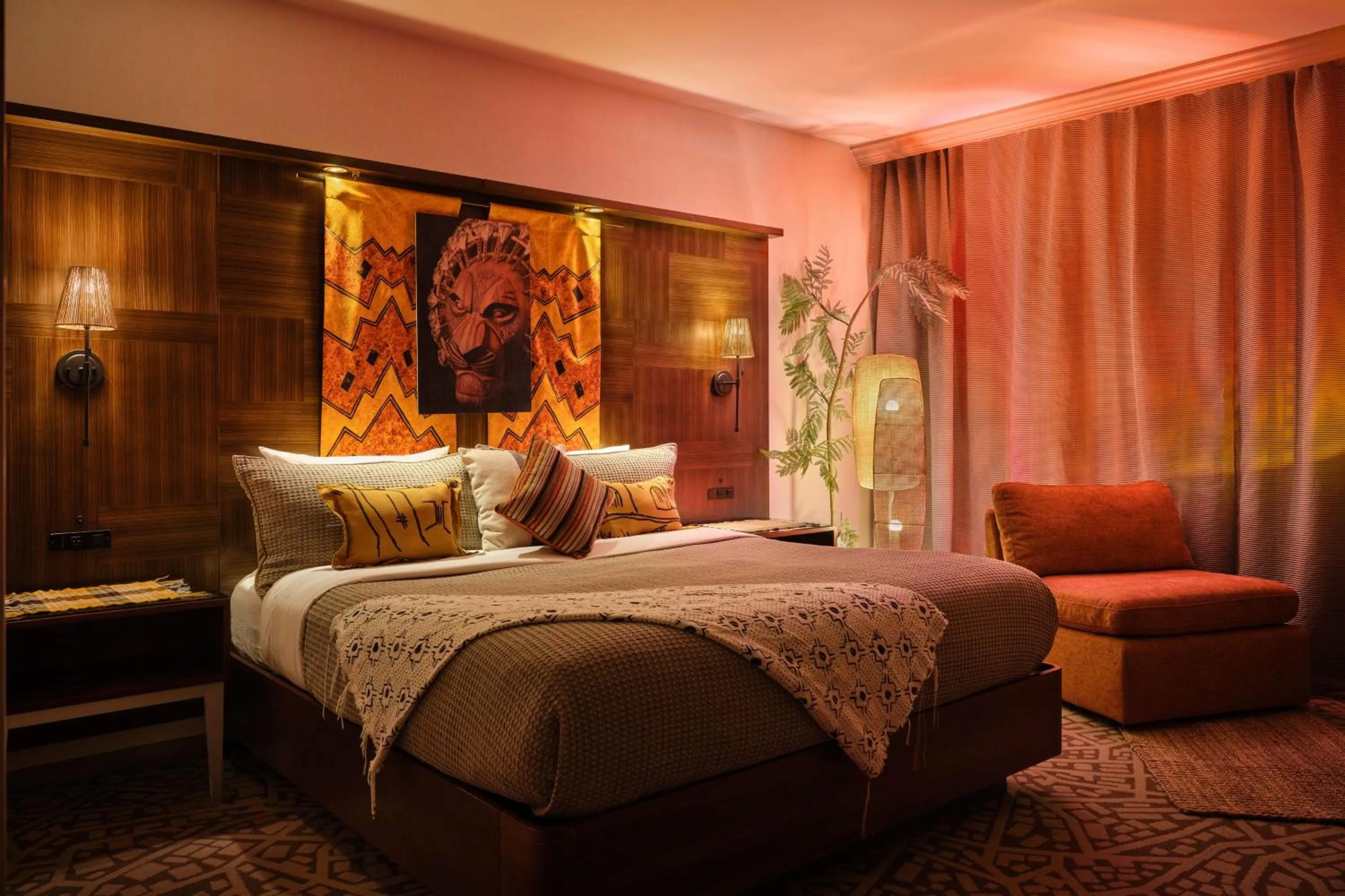 Bed in Hilton New York Times Square