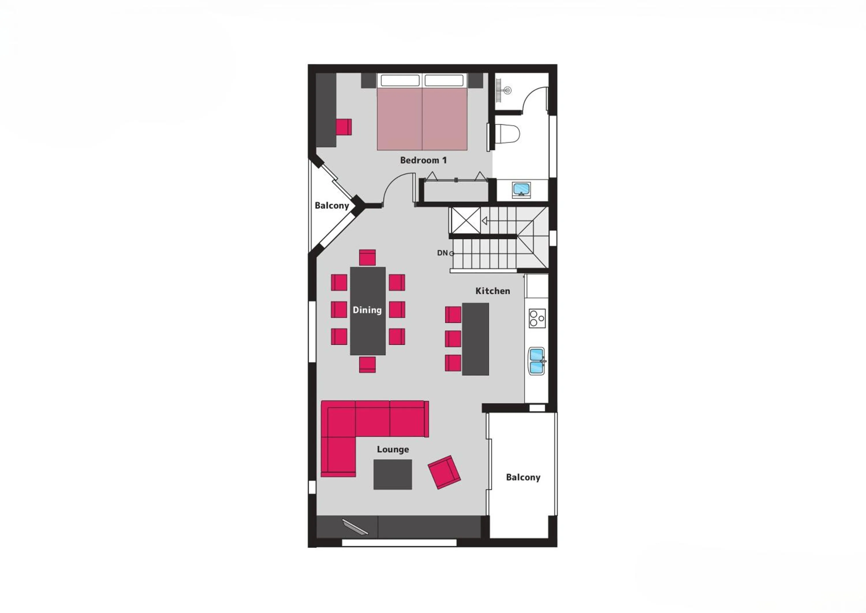 Floor plan in Forest Estate