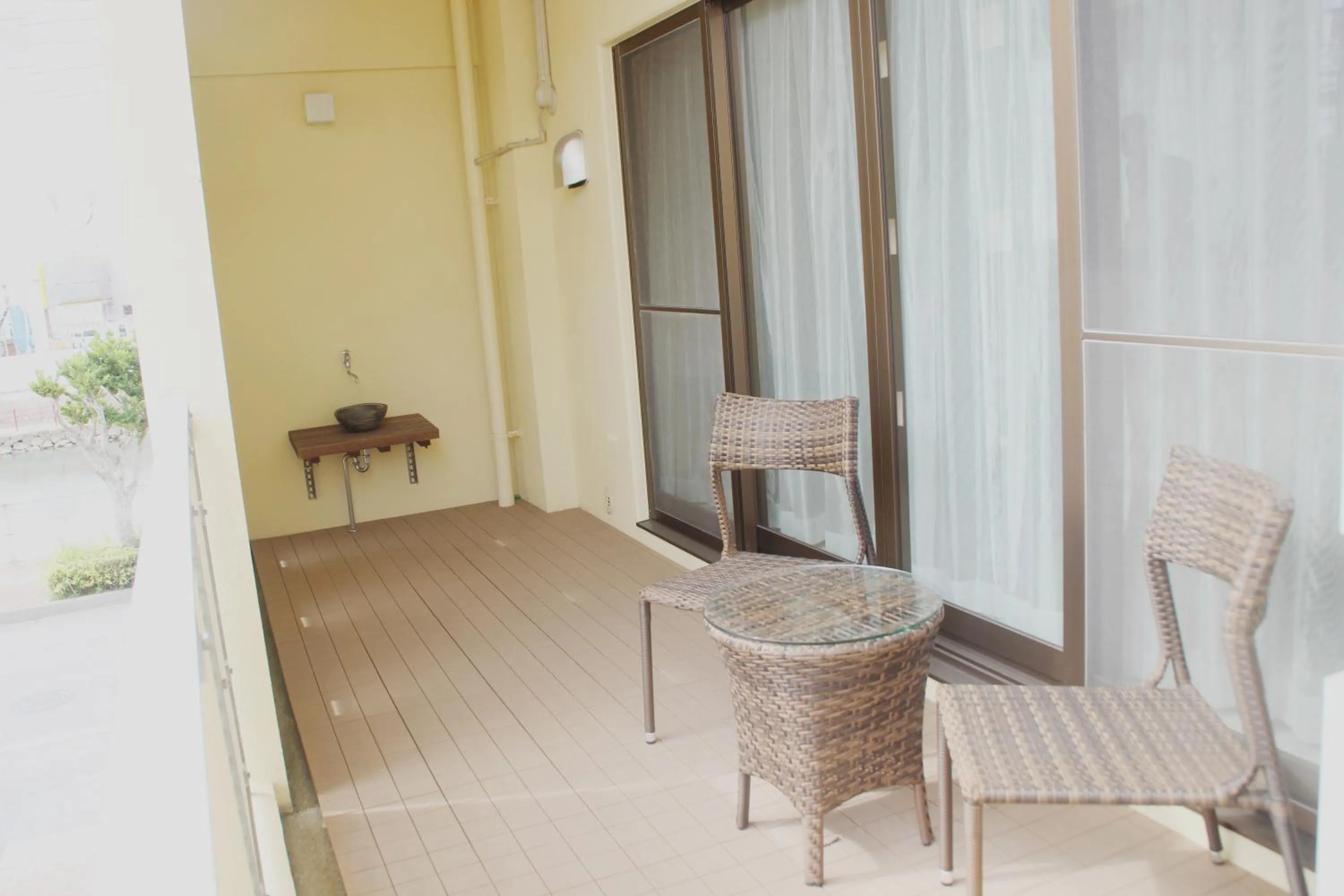 Balcony/Terrace in La Hacienda Marina Bay Chatan