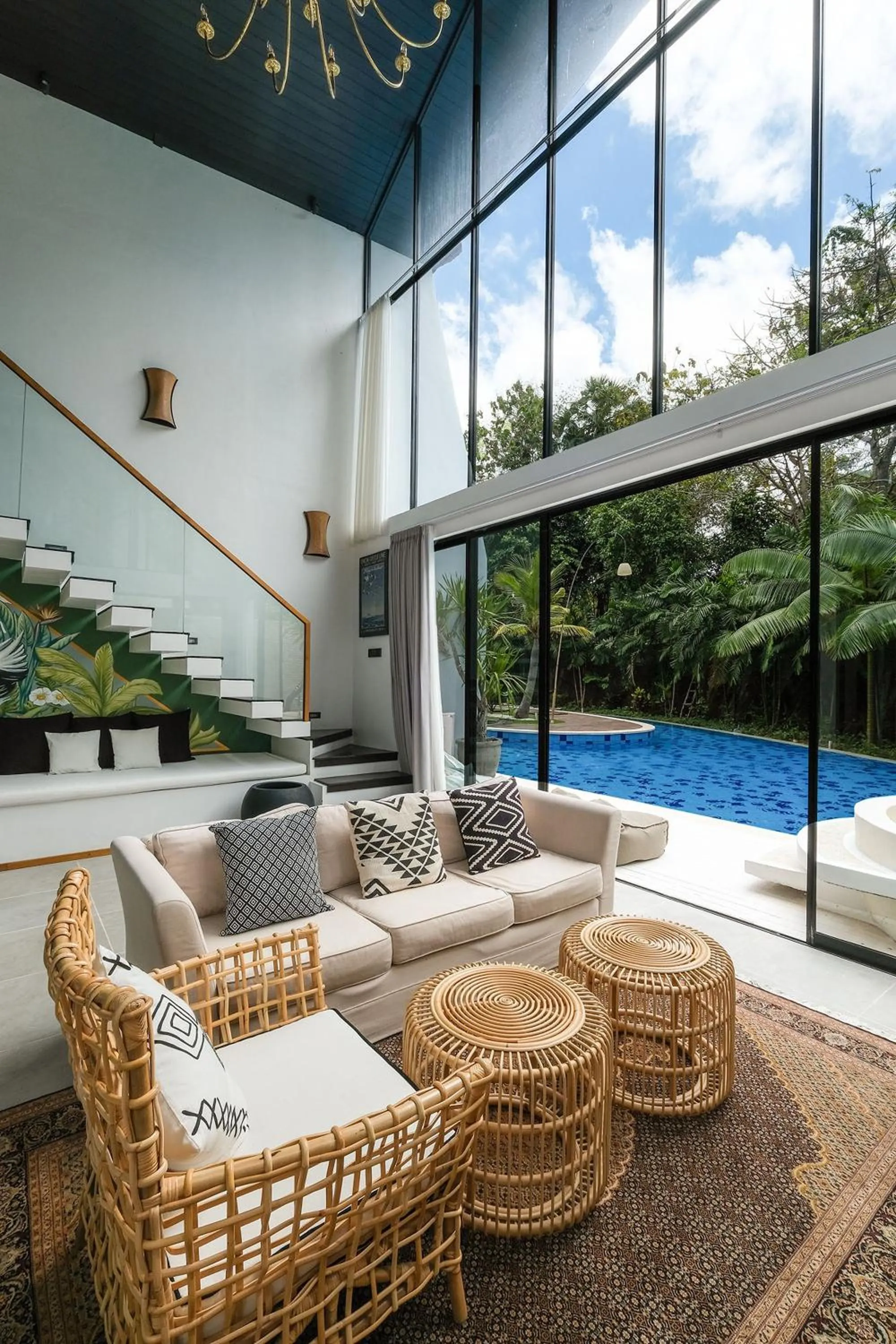 Living room in Inara Villa