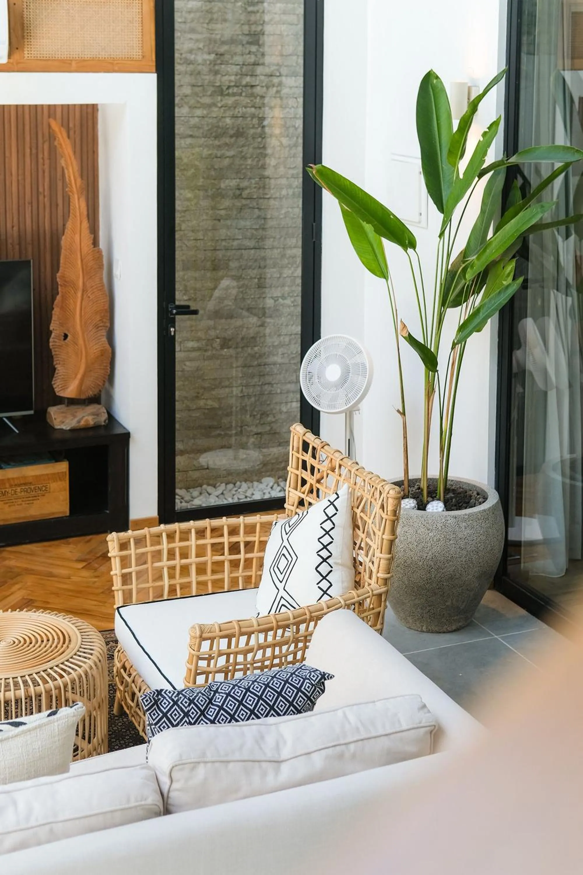 Living room in Inara Villa