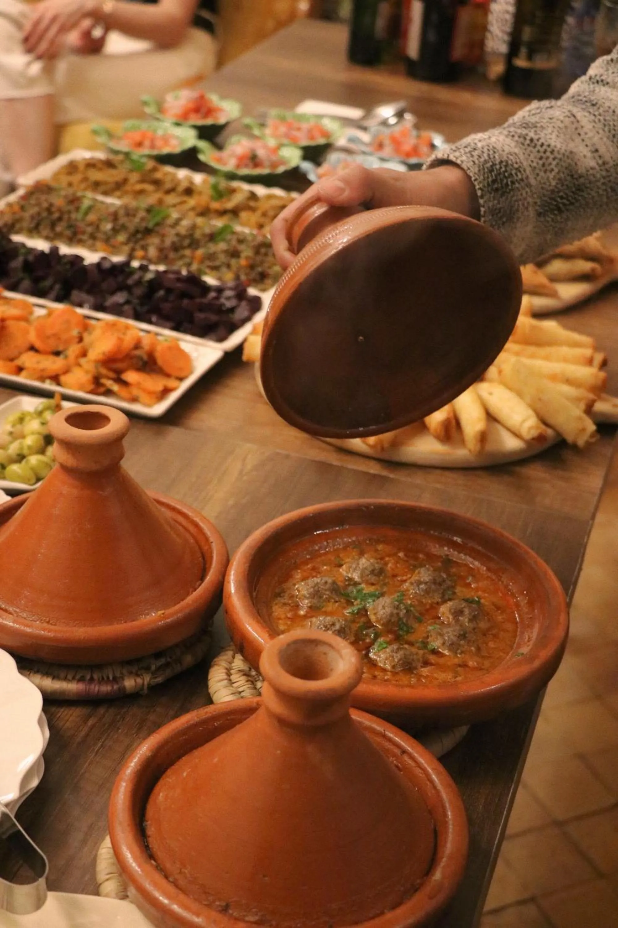 Dinner in Riad Imndi