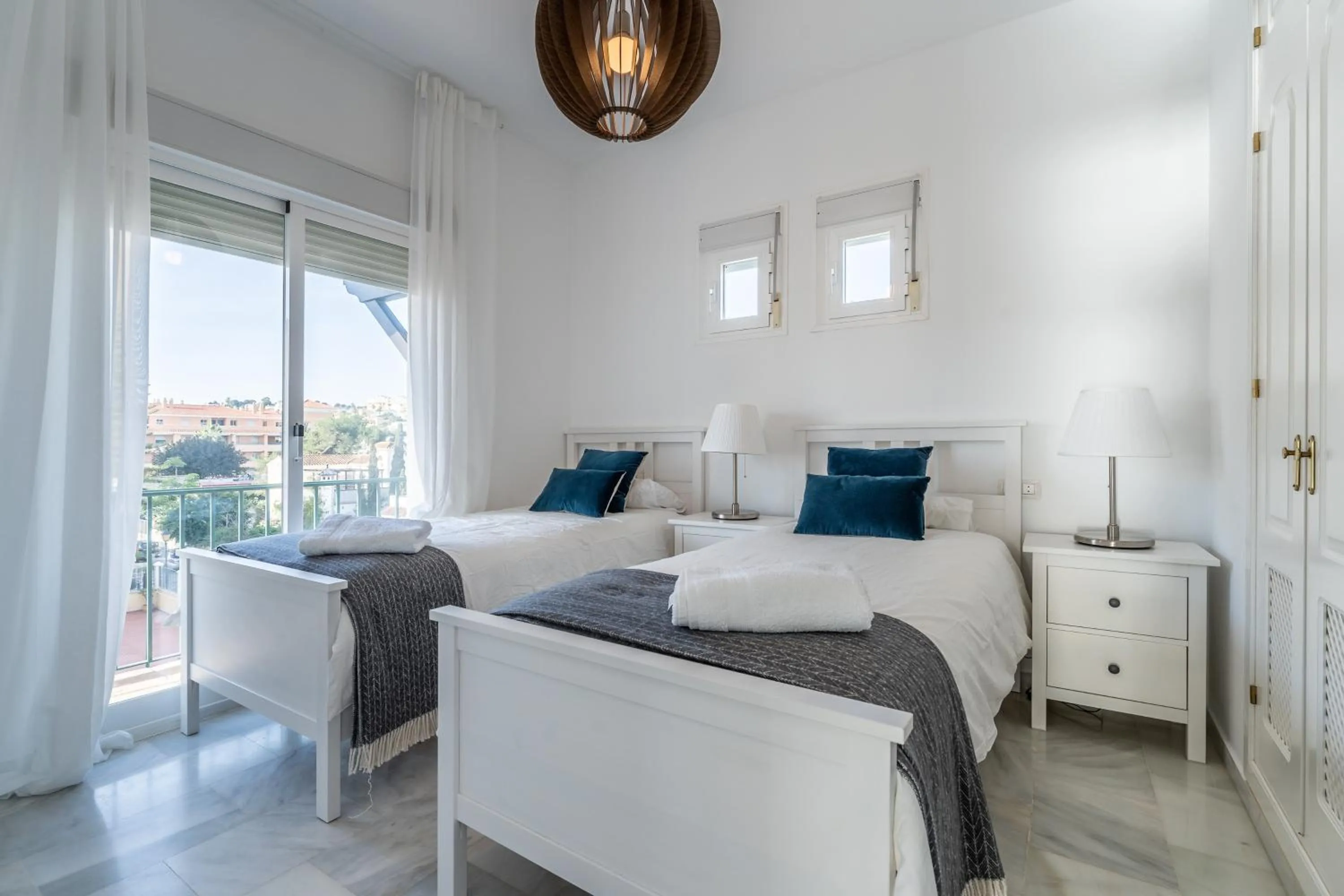 Living room, Bed in 228 Arruzafa Playa La cala de Mijas