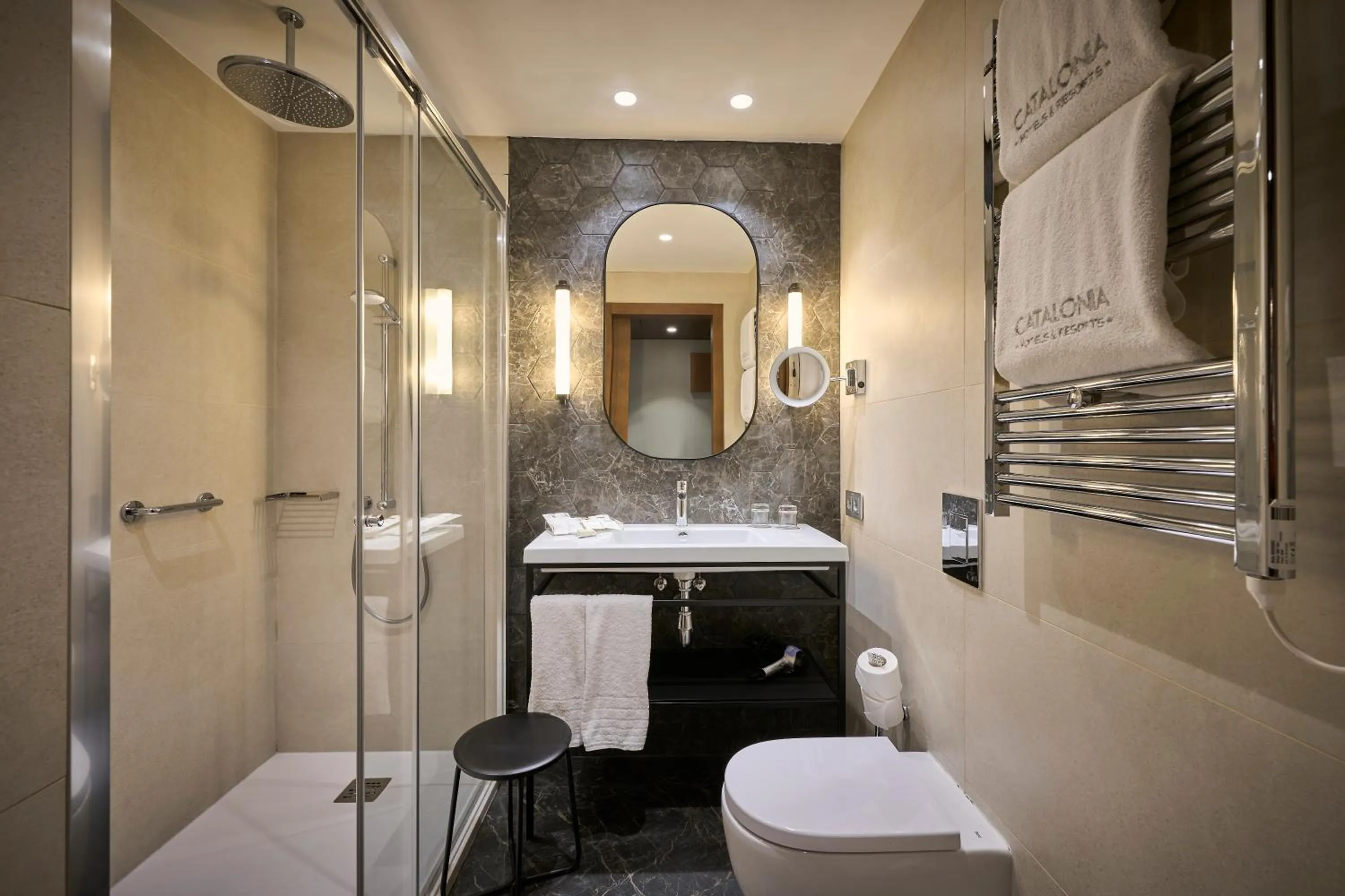 Bathroom in Catalonia Plaza Catalunya