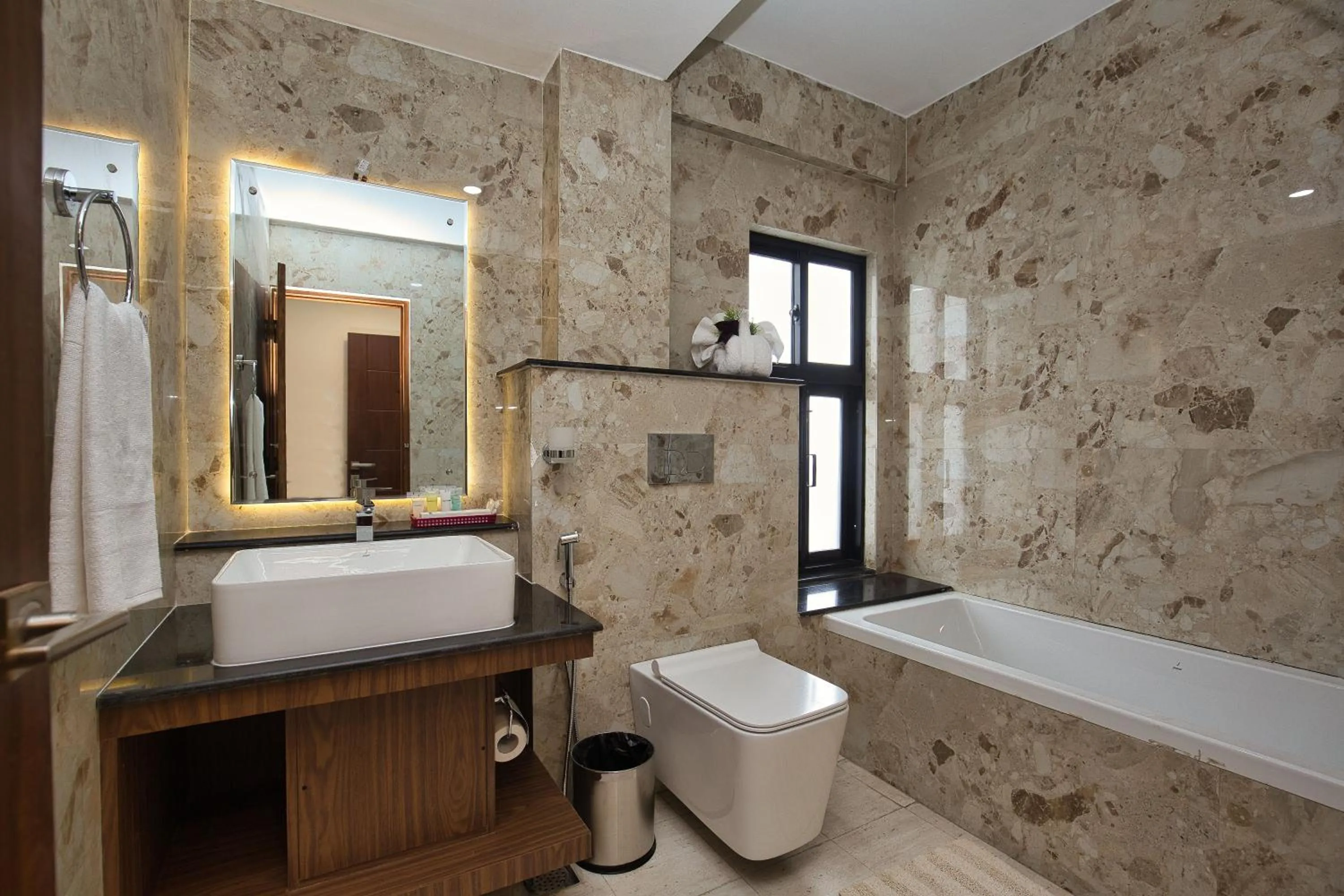 Toilet in Hotel Grand View