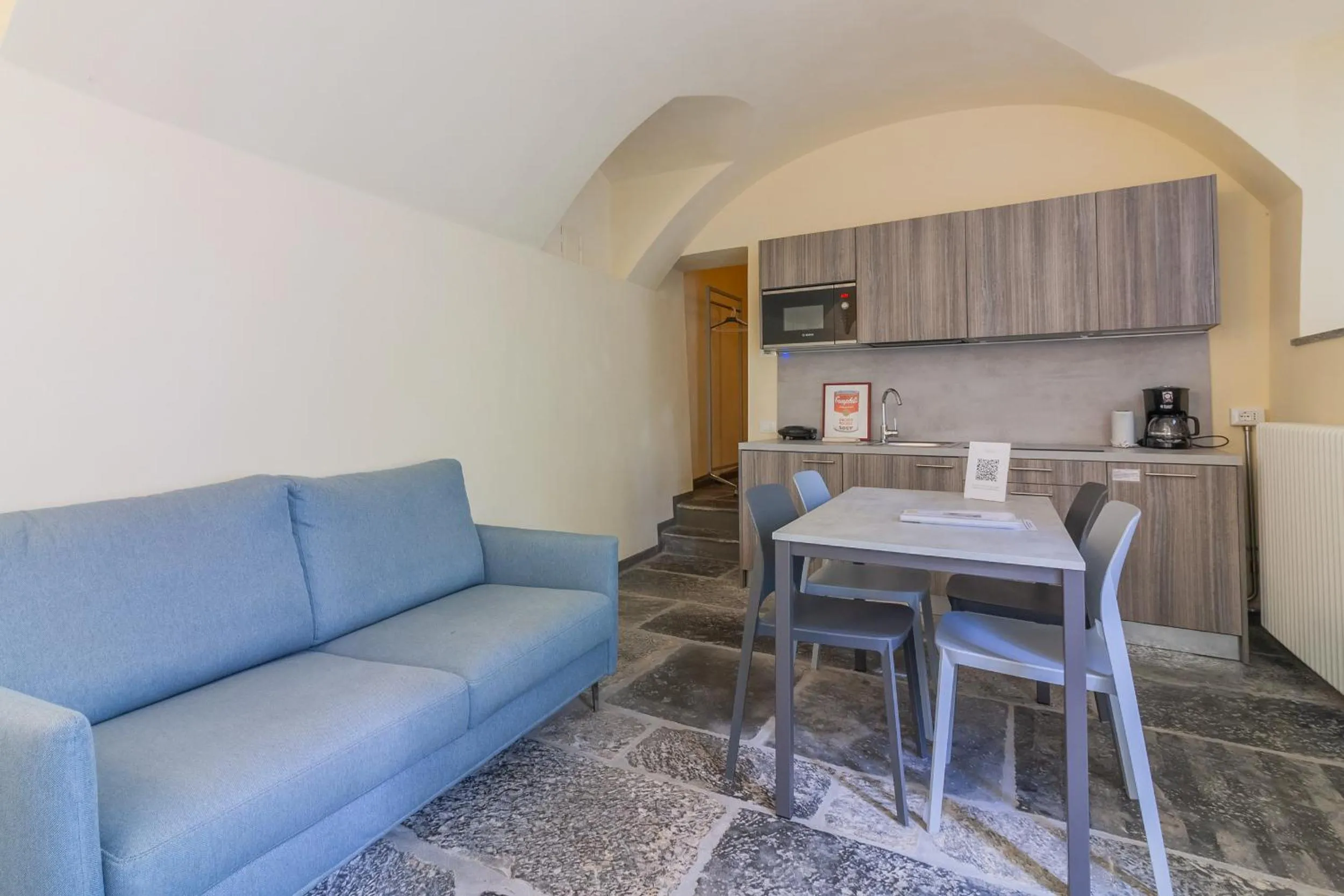Communal lounge/ TV room in Tiny Duke Apartment