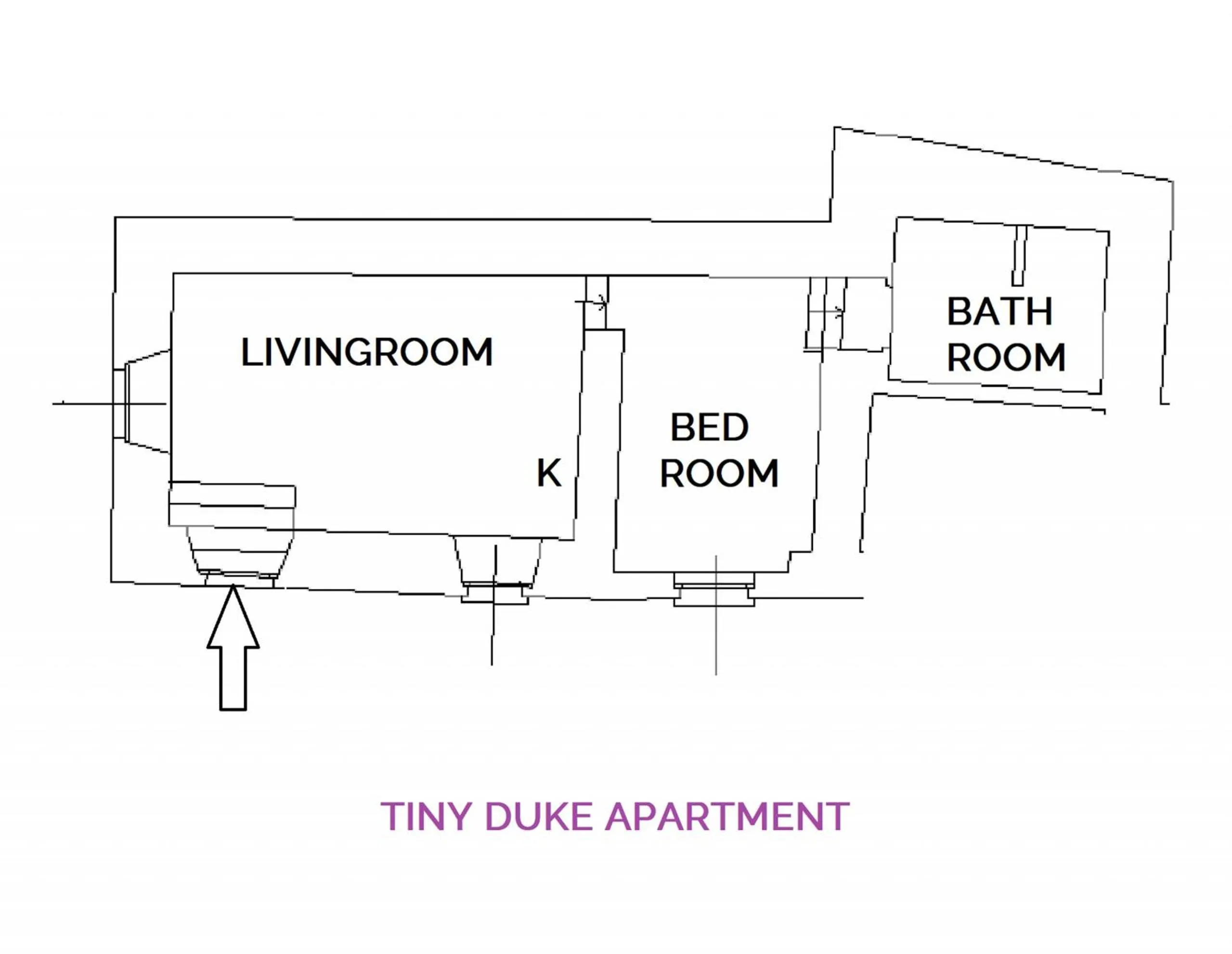 Other in Tiny Duke Apartment