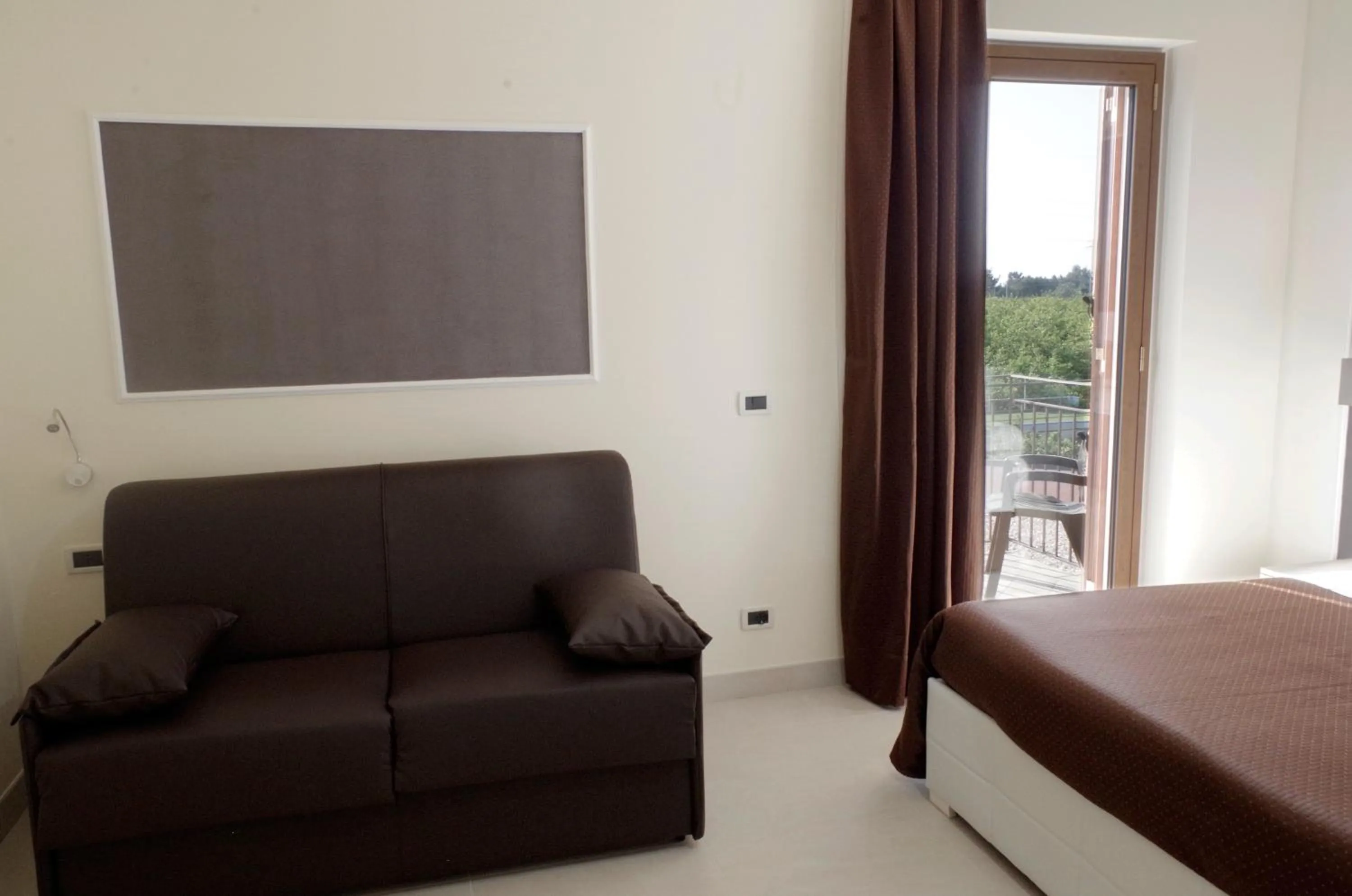 Balcony/Terrace, Bed in B&B Villa Valentina