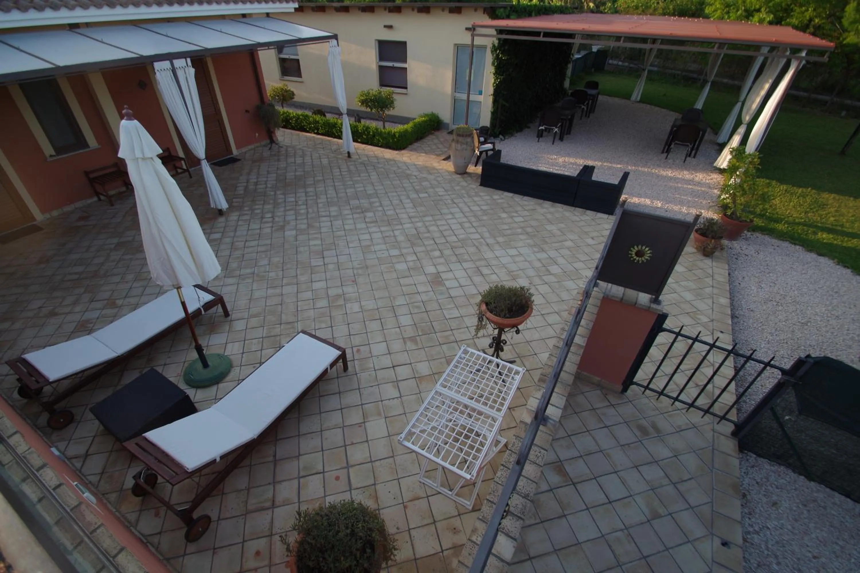 Balcony/Terrace in B&B Villa Valentina