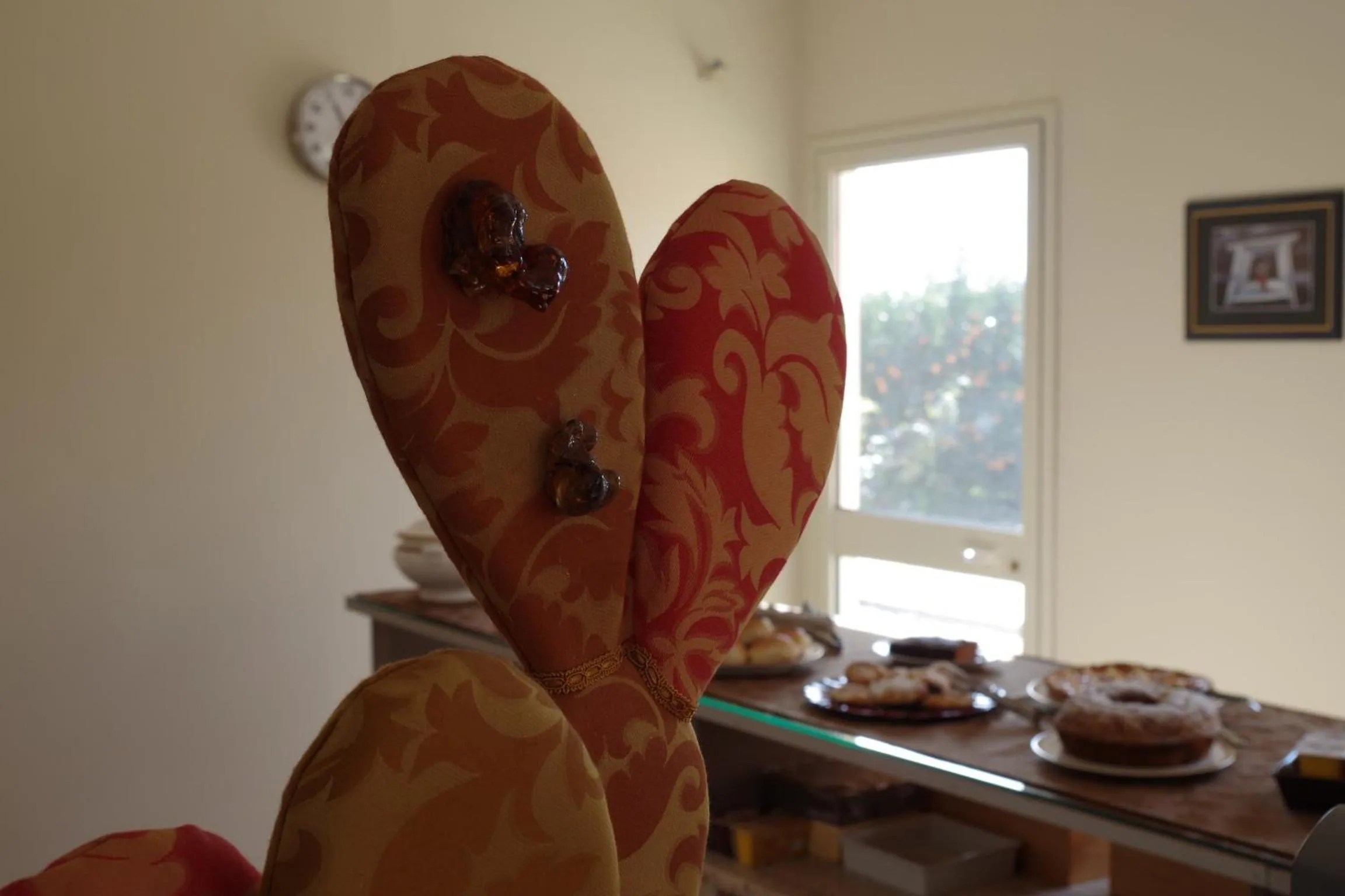 Communal lounge/ TV room in B&B Villa Valentina