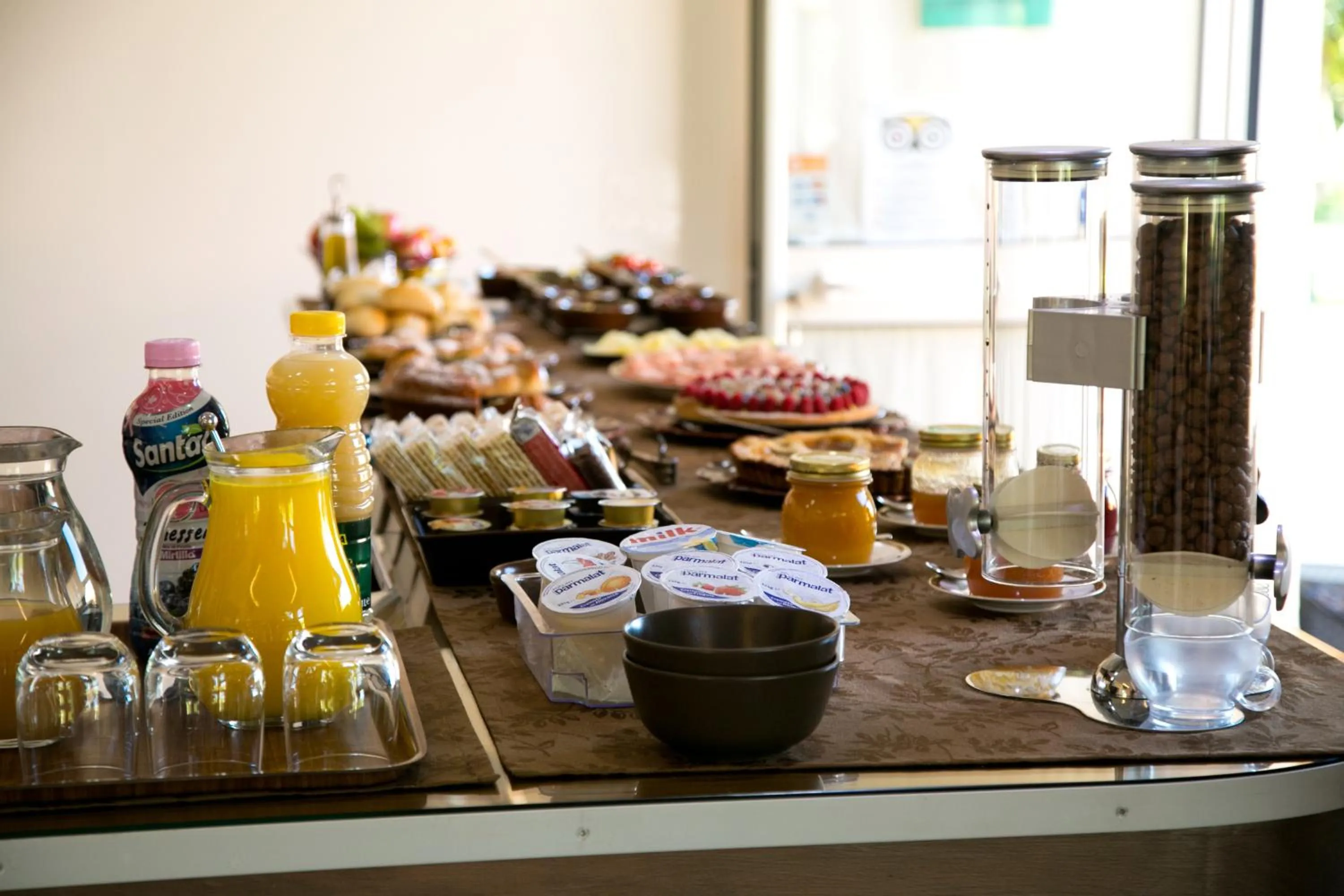 Buffet breakfast in B&B Villa Valentina