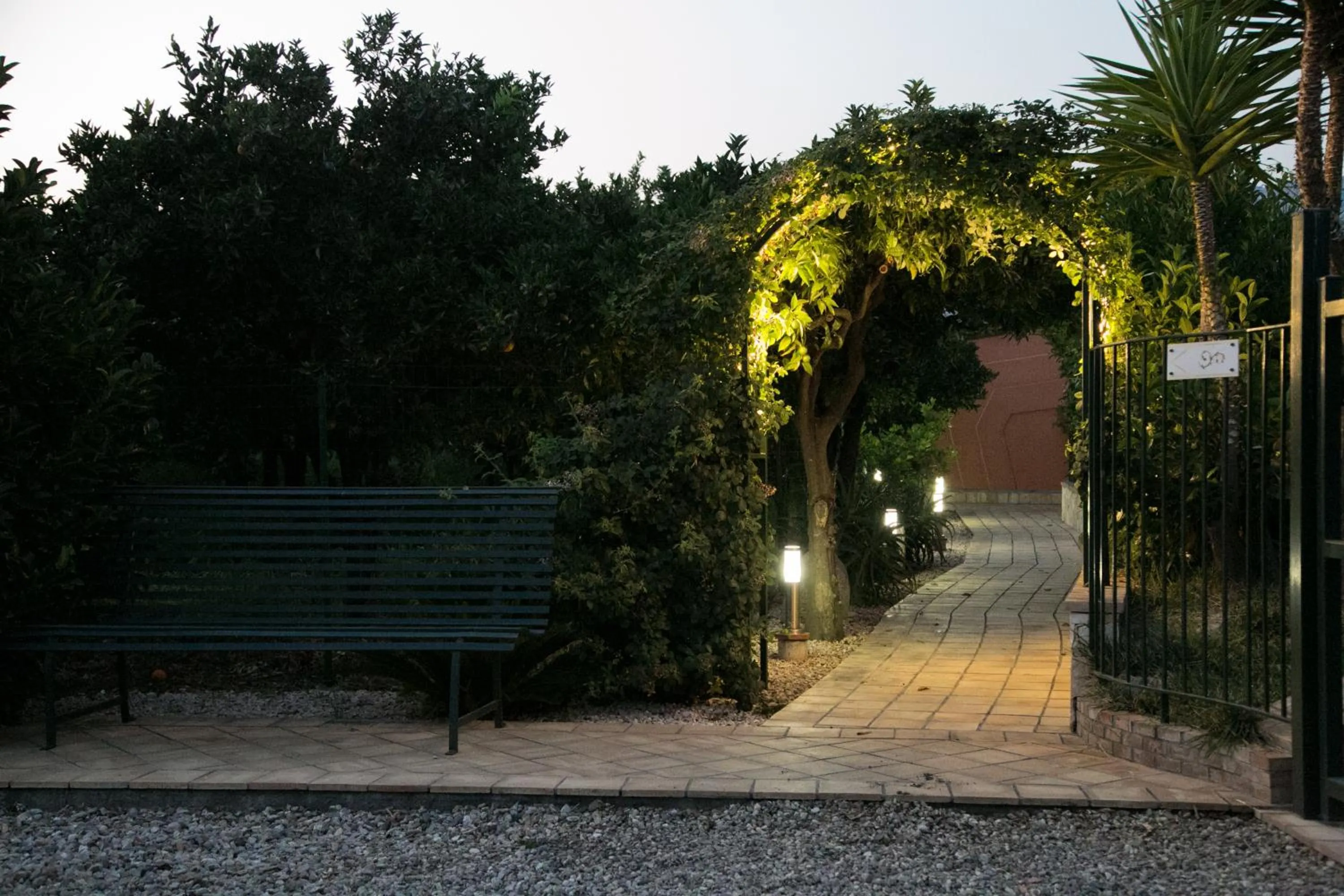 Garden in B&B Villa Valentina