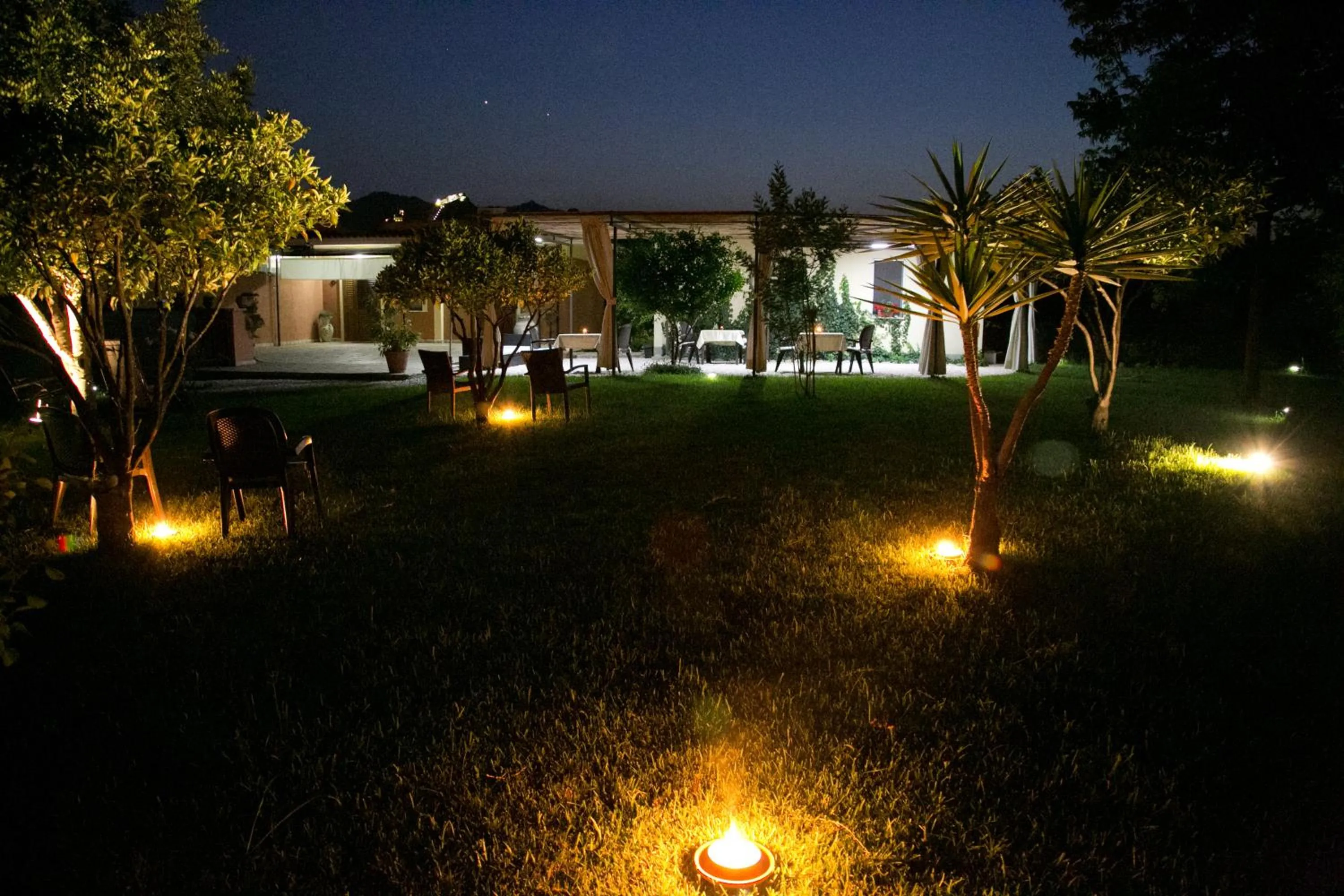 Garden in B&B Villa Valentina