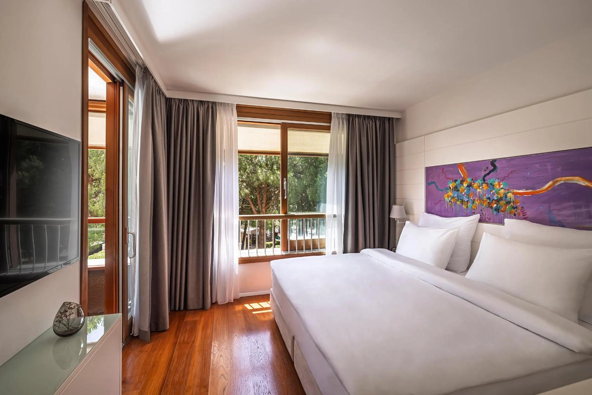 Bedroom, Bed in Maistra Select All Suite Island Hotel Istra