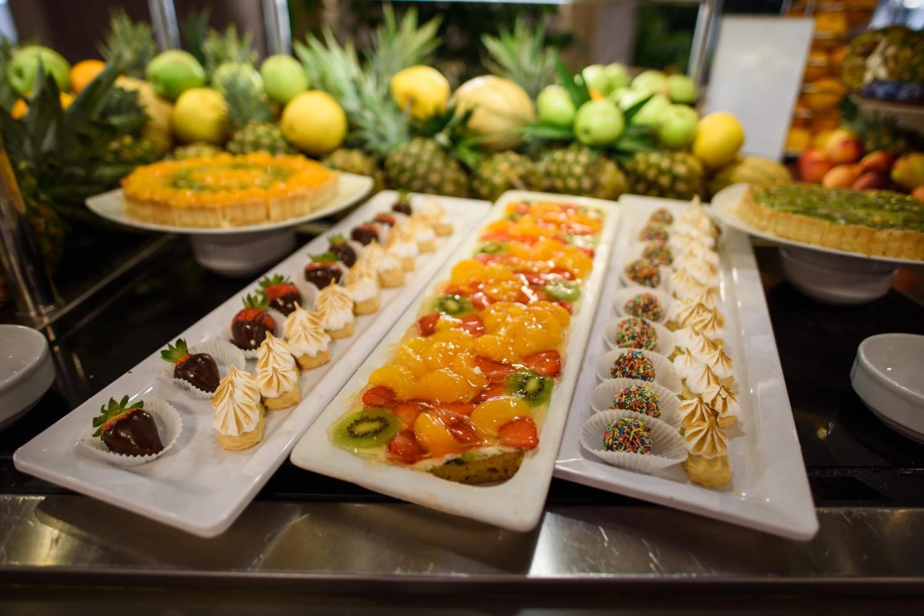 Buffet breakfast in Maistra Select All Suite Island Hotel Istra