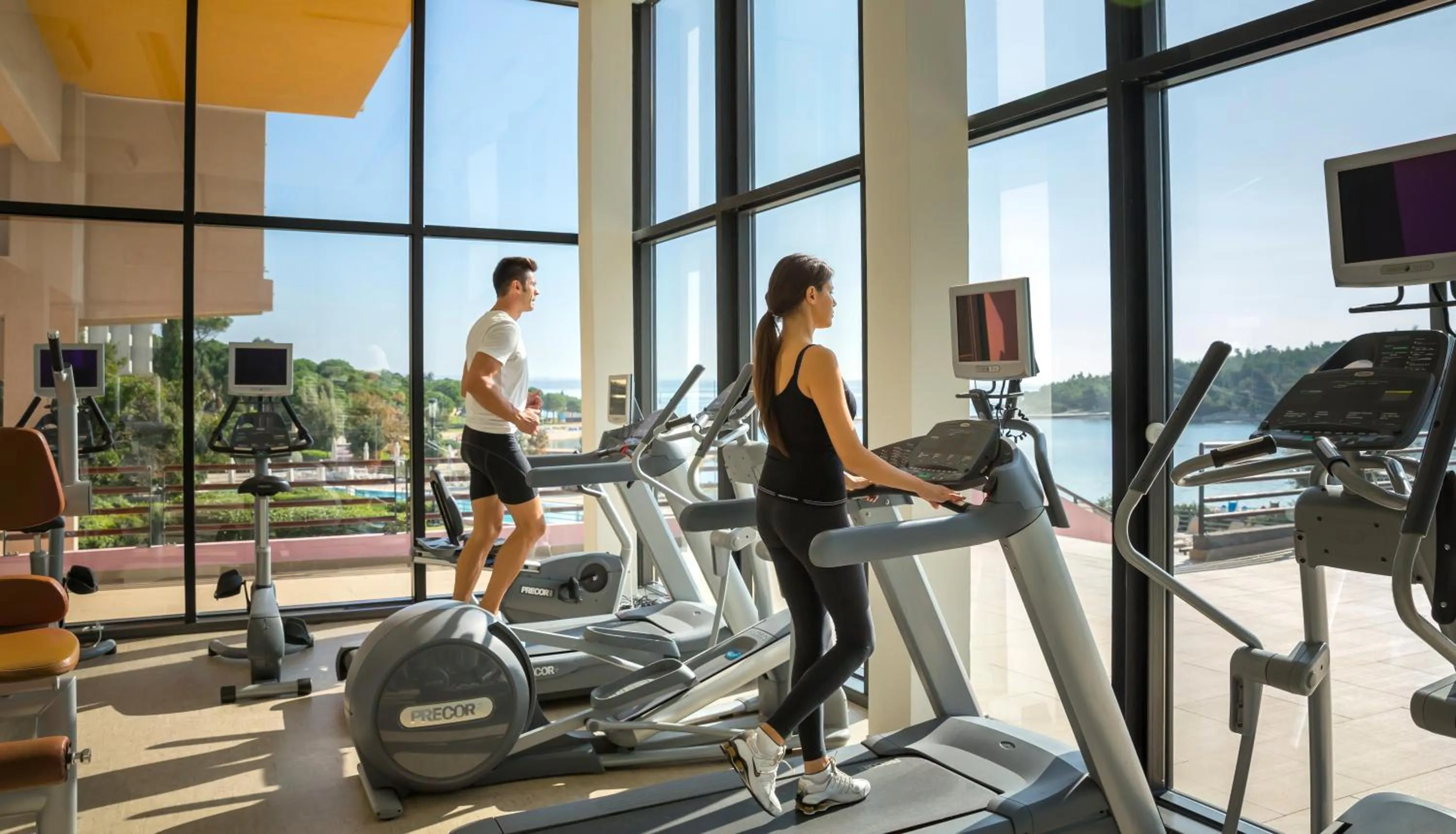 Fitness centre/facilities in Maistra Select All Suite Island Hotel Istra
