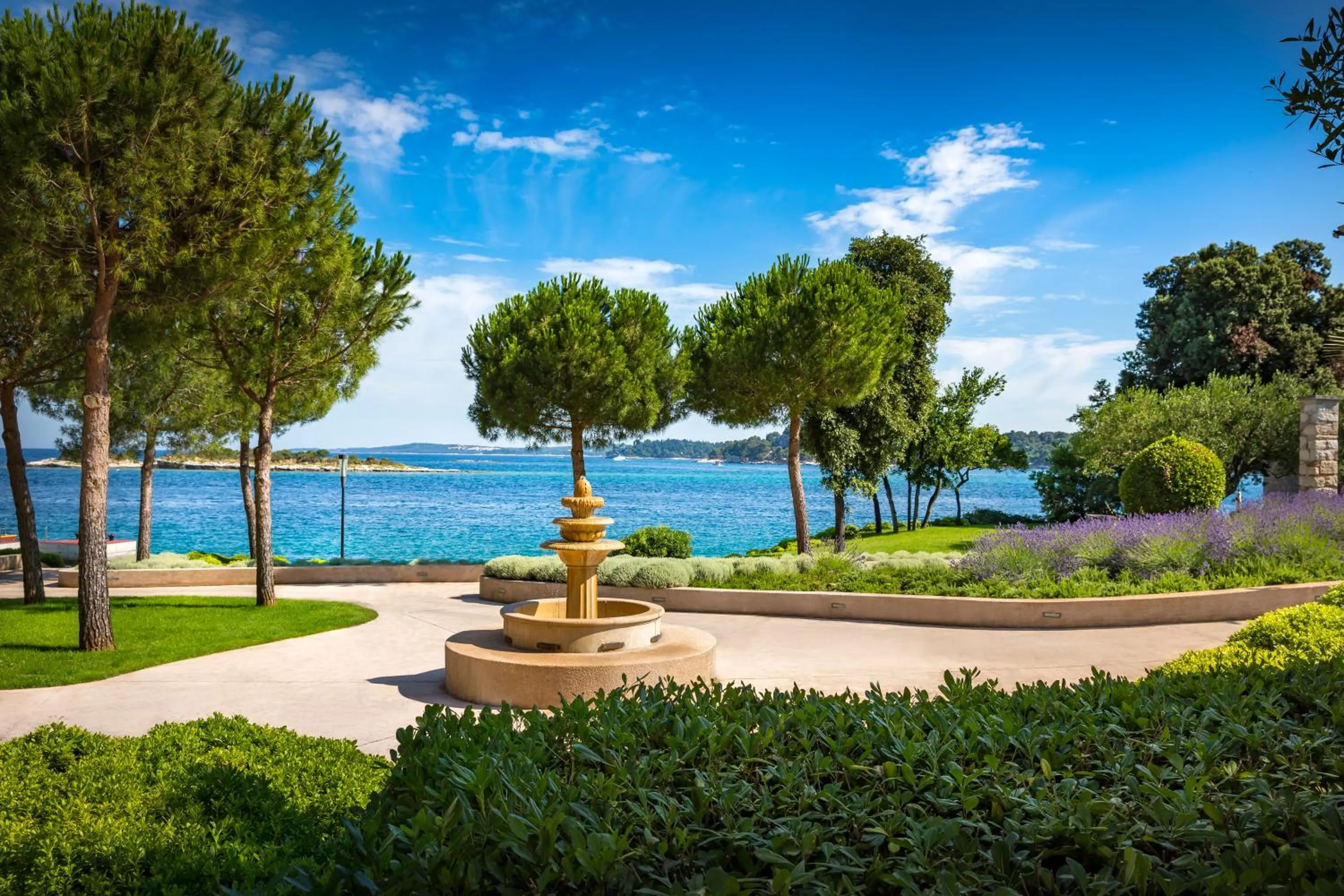 Garden in Maistra Select All Suite Island Hotel Istra