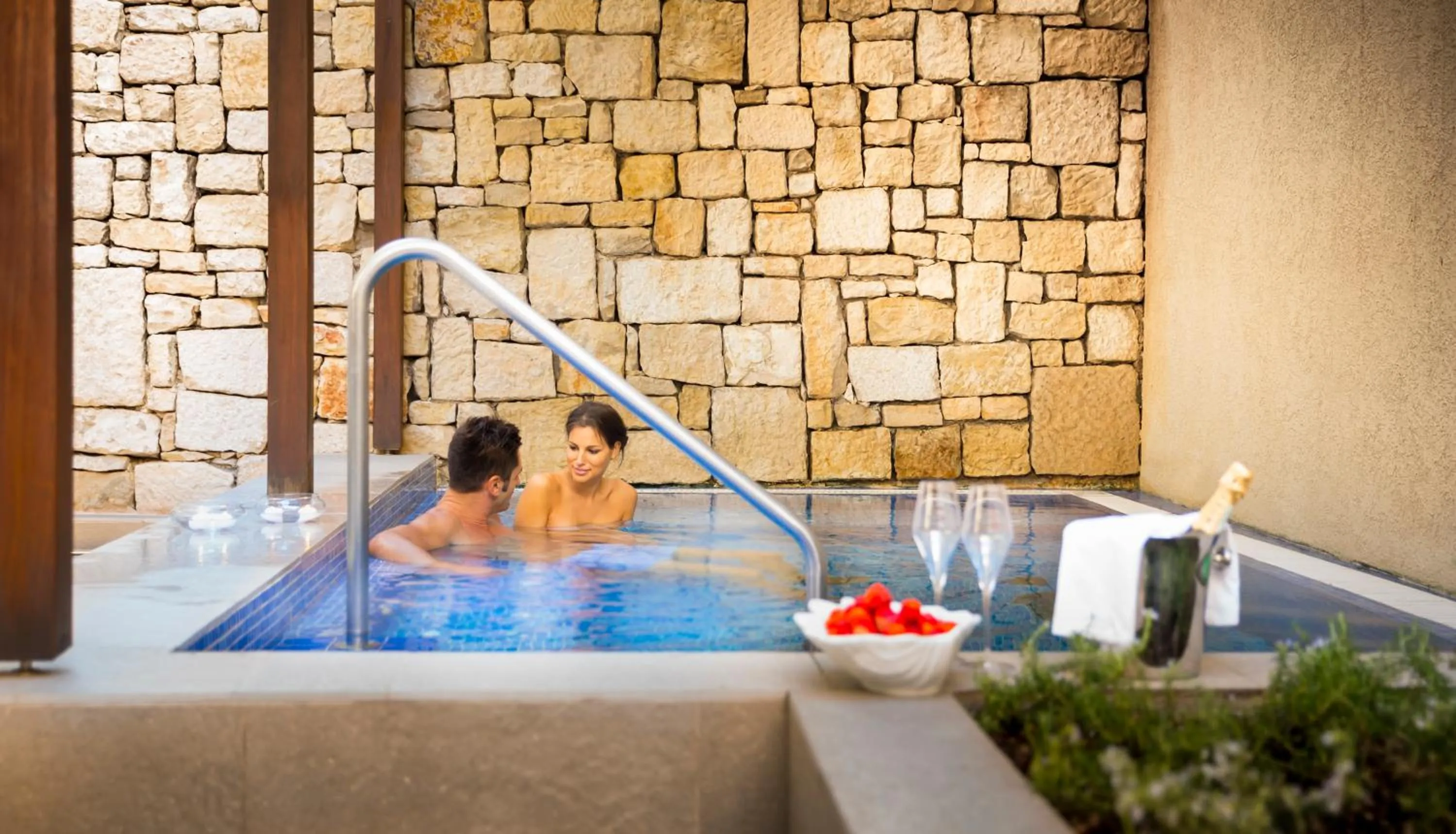 People in Maistra Select All Suite Island Hotel Istra