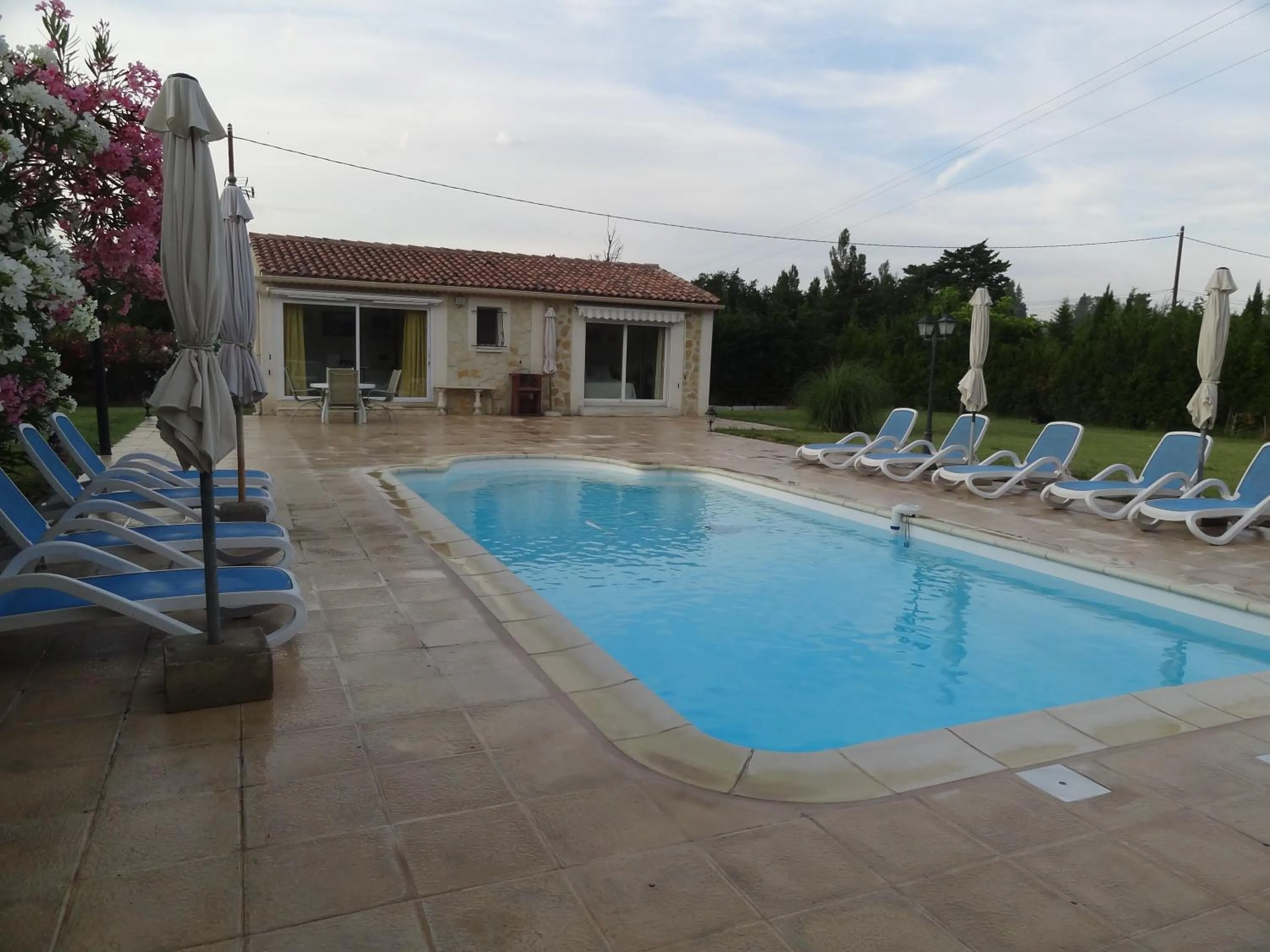 Swimming pool in Locations des Alpilles