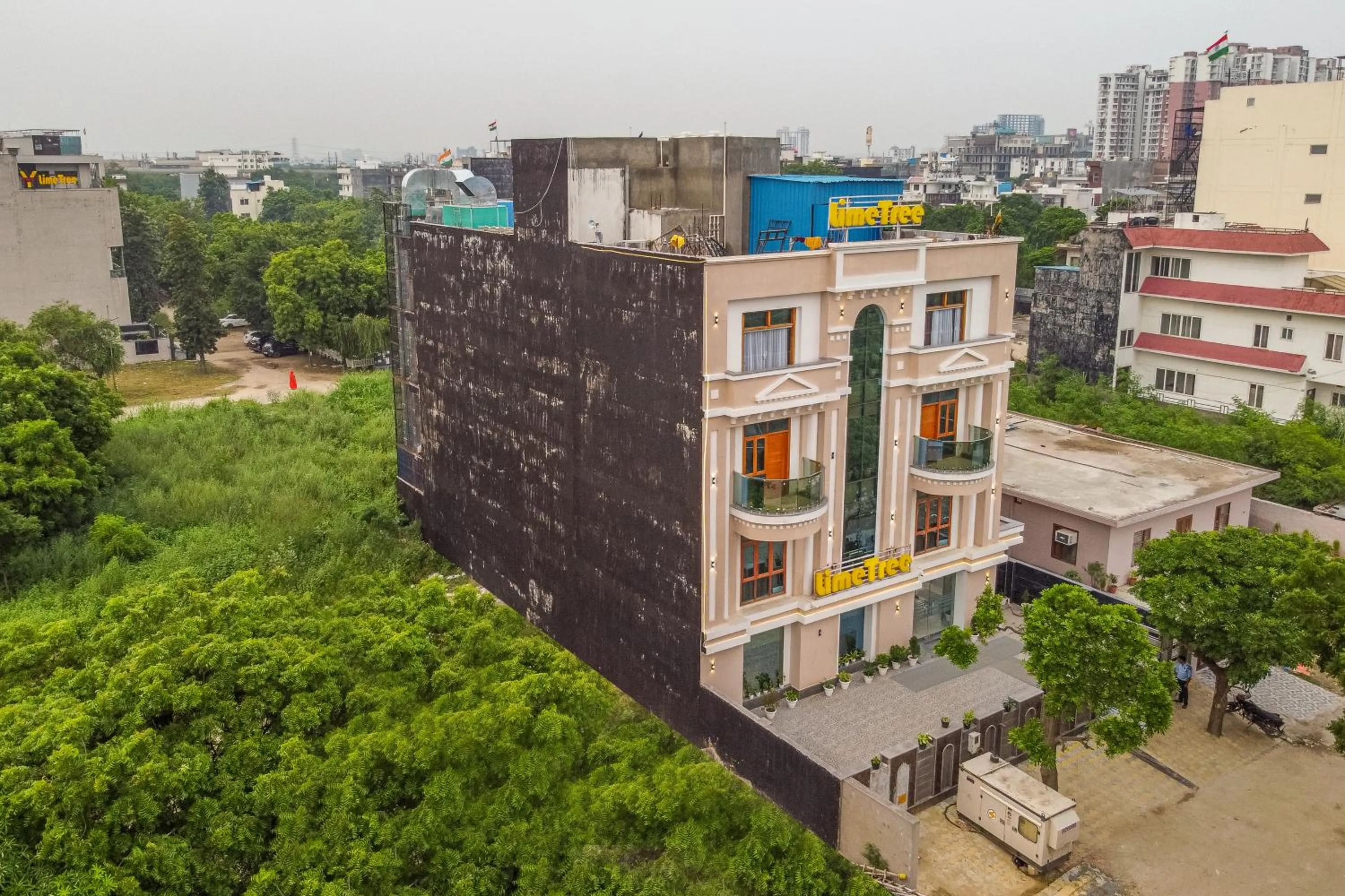 Property building in Lime Tree Hotels and Banquet Greater Noida