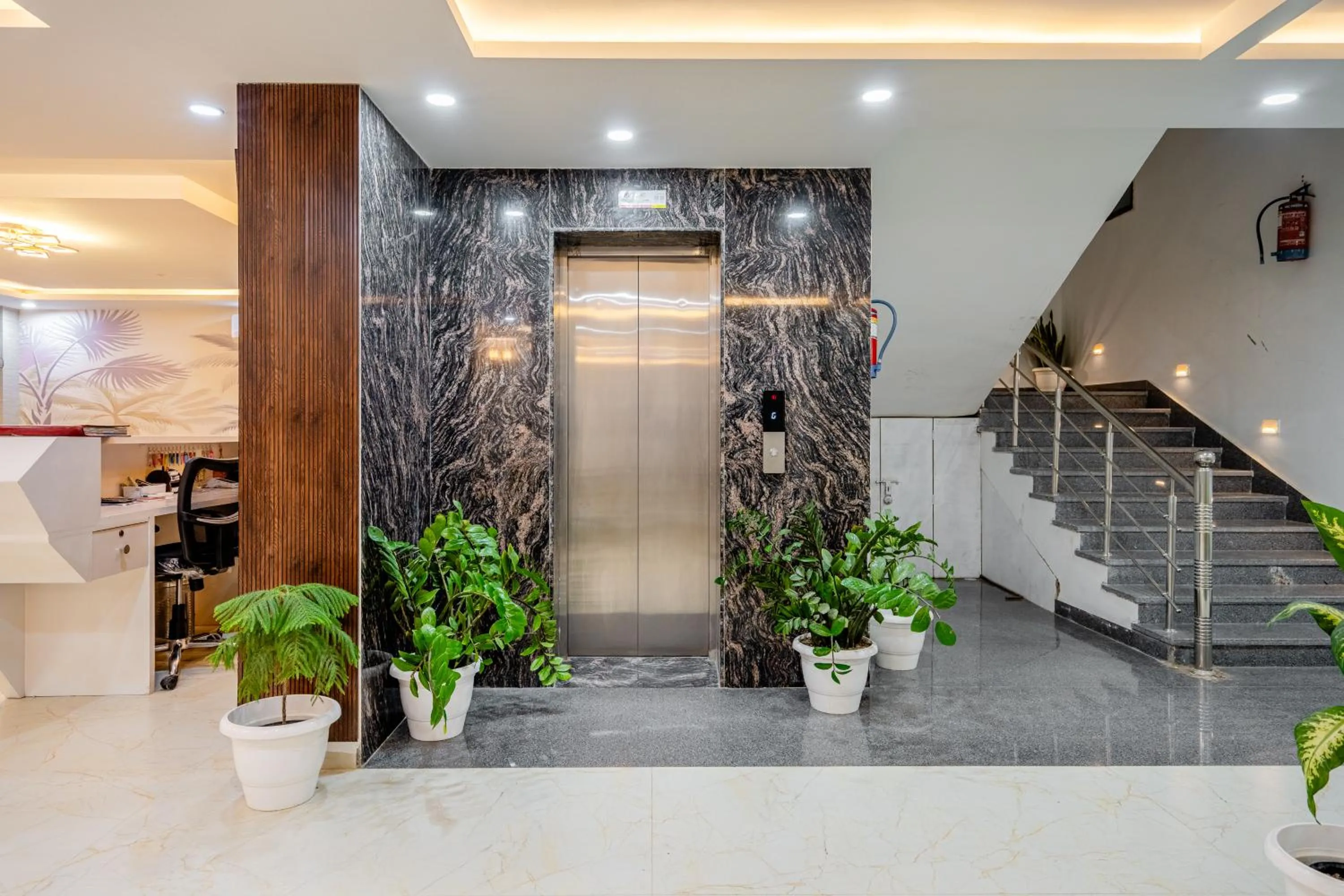 elevator in Lime Tree Hotels and Banquet Greater Noida