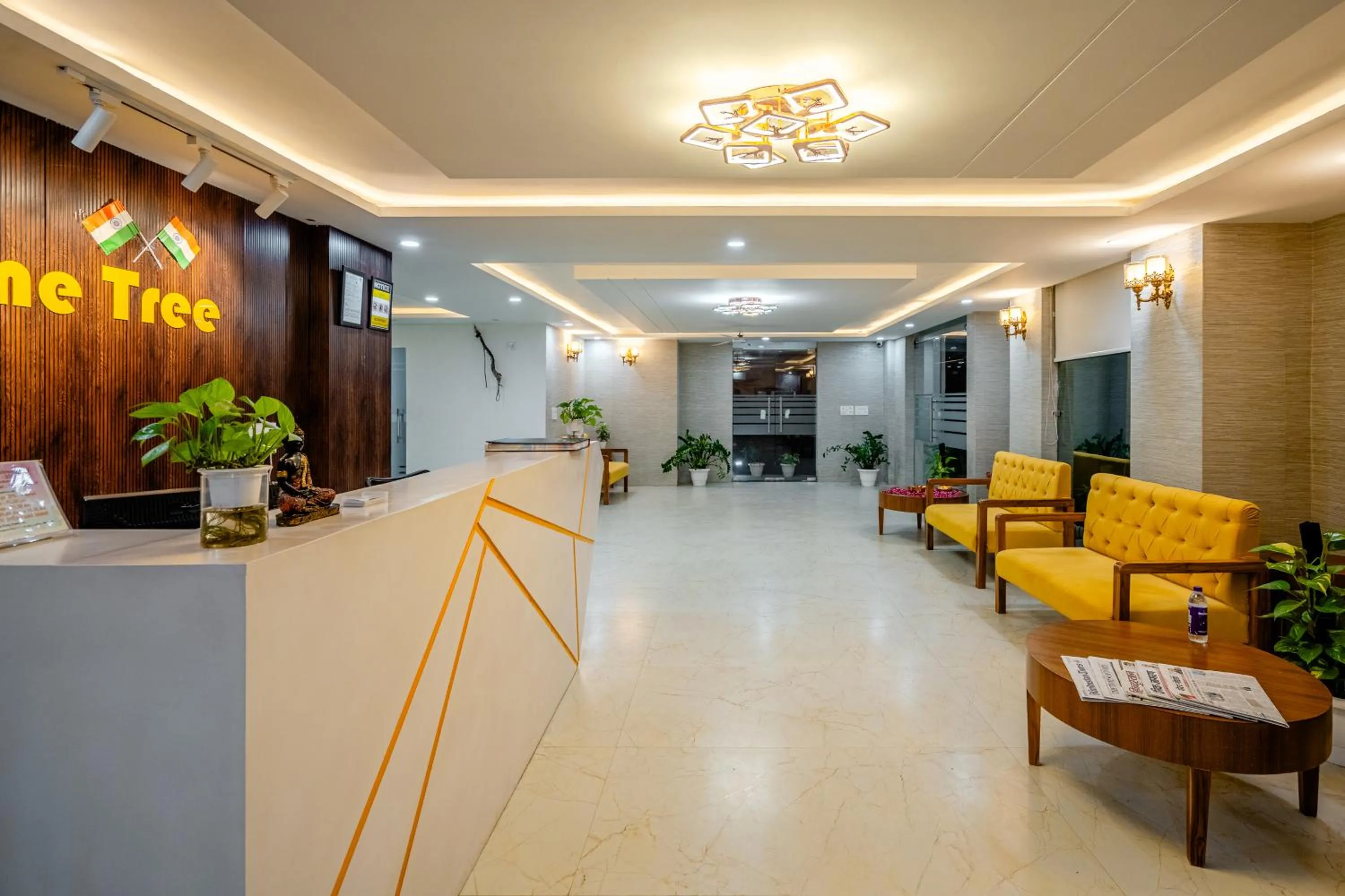 Lobby or reception in Lime Tree Hotels and Banquet Greater Noida